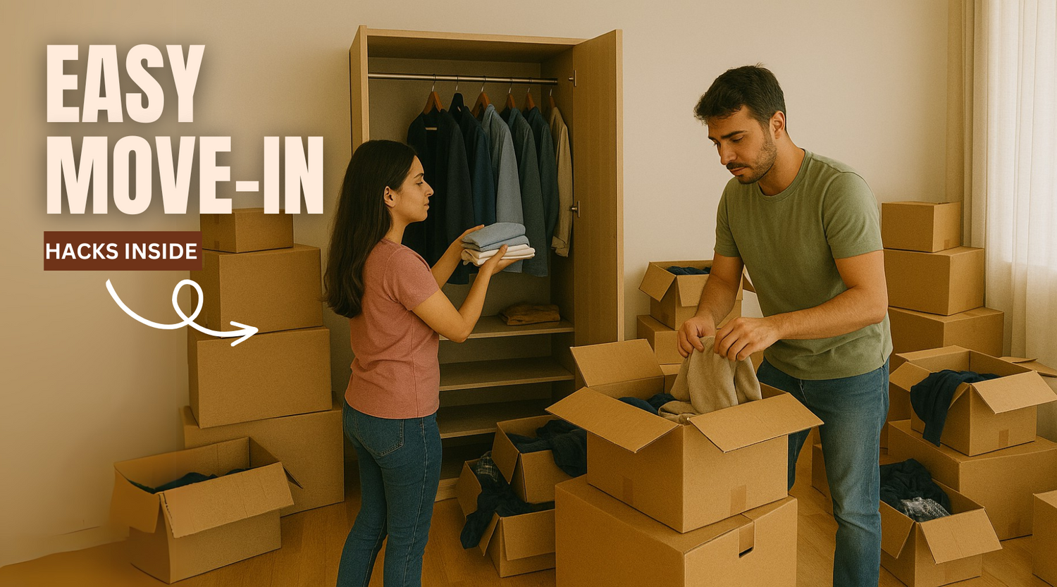 Move-In Wardrobe Setup – Dress Up Your Closet the Right Way