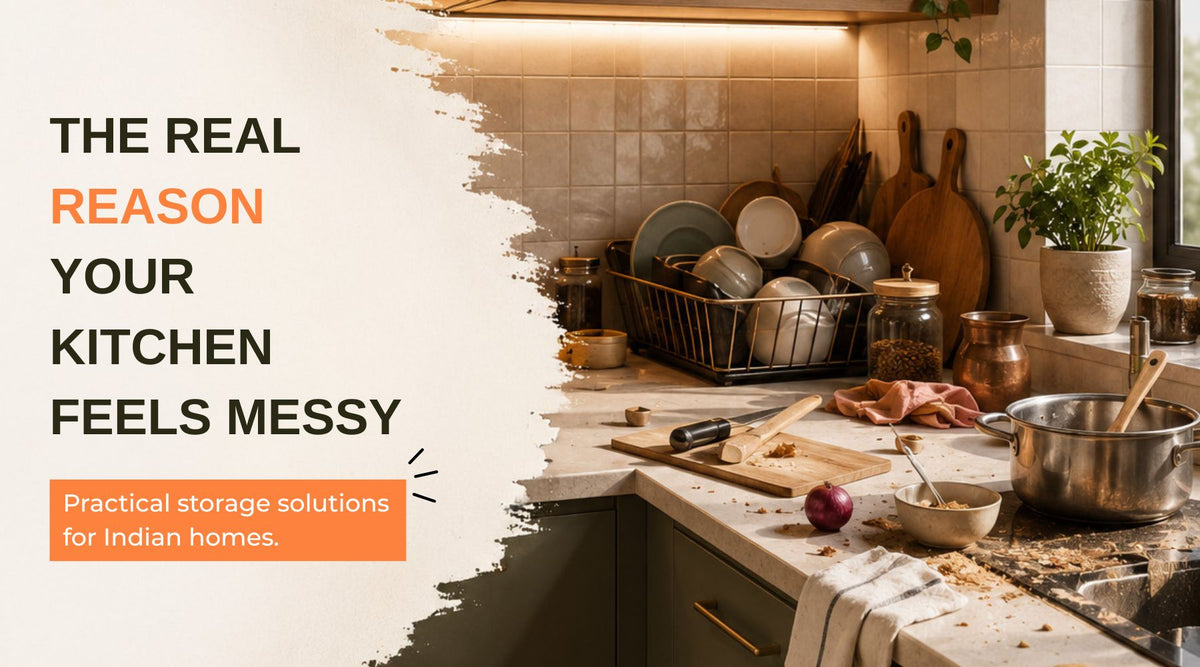 Why Your Kitchen Feels Messy (And How to Fix It in 6 Steps) - Homestrap