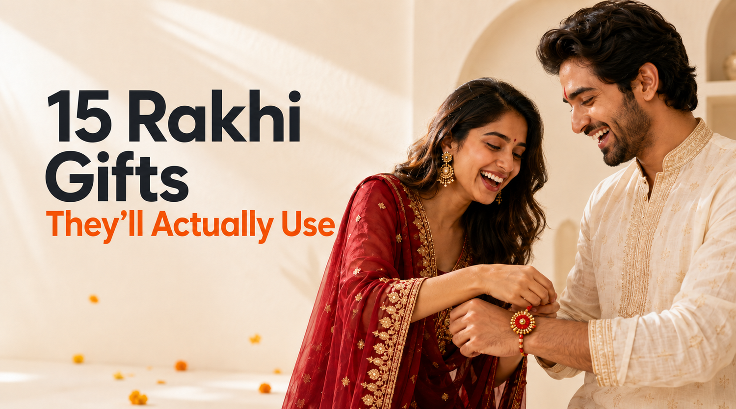 15 Practical Rakhi Gift Ideas for Sisters and Brothers - Homestrap
