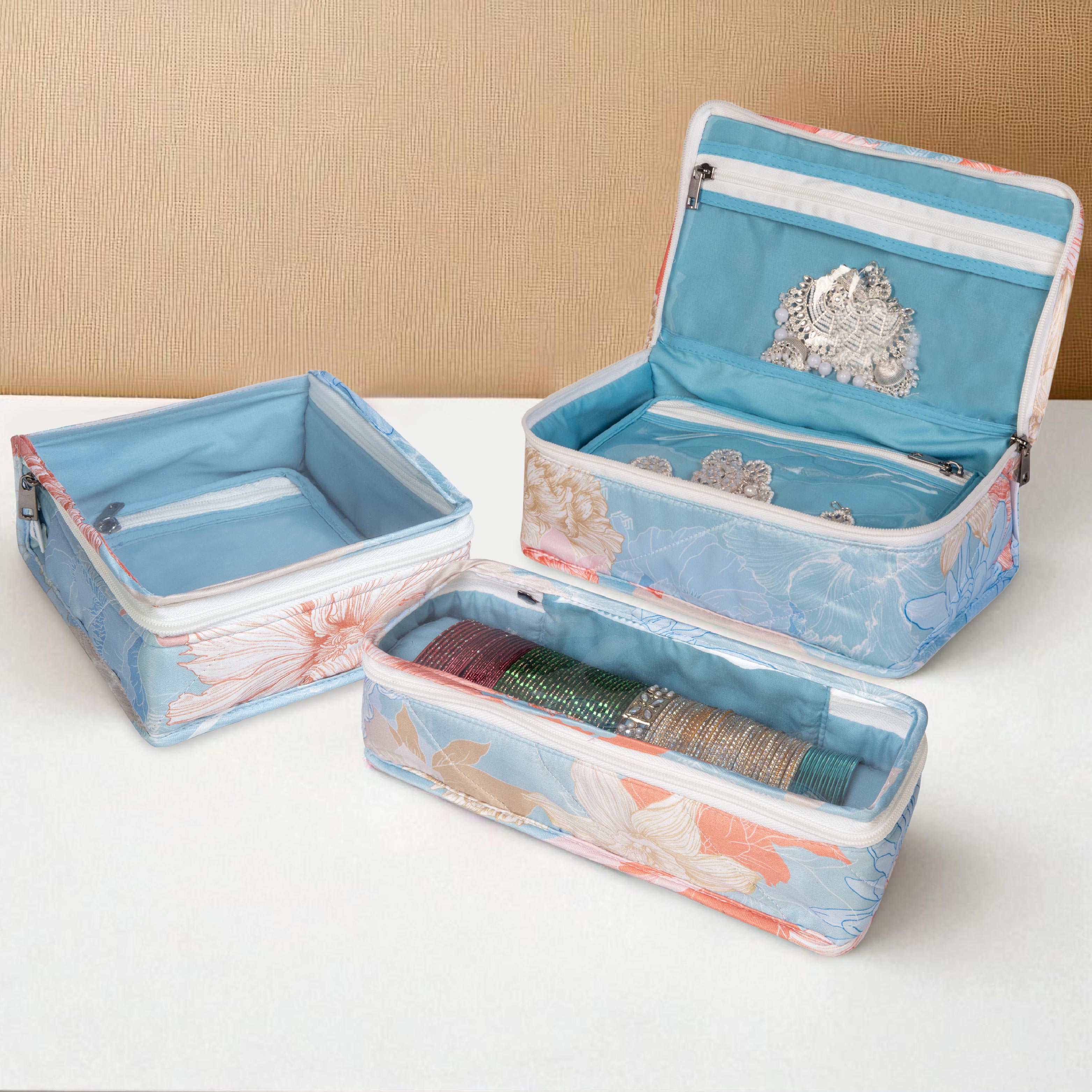 Gulmohar Accessories & Jewellery Organizers – 3 Piece