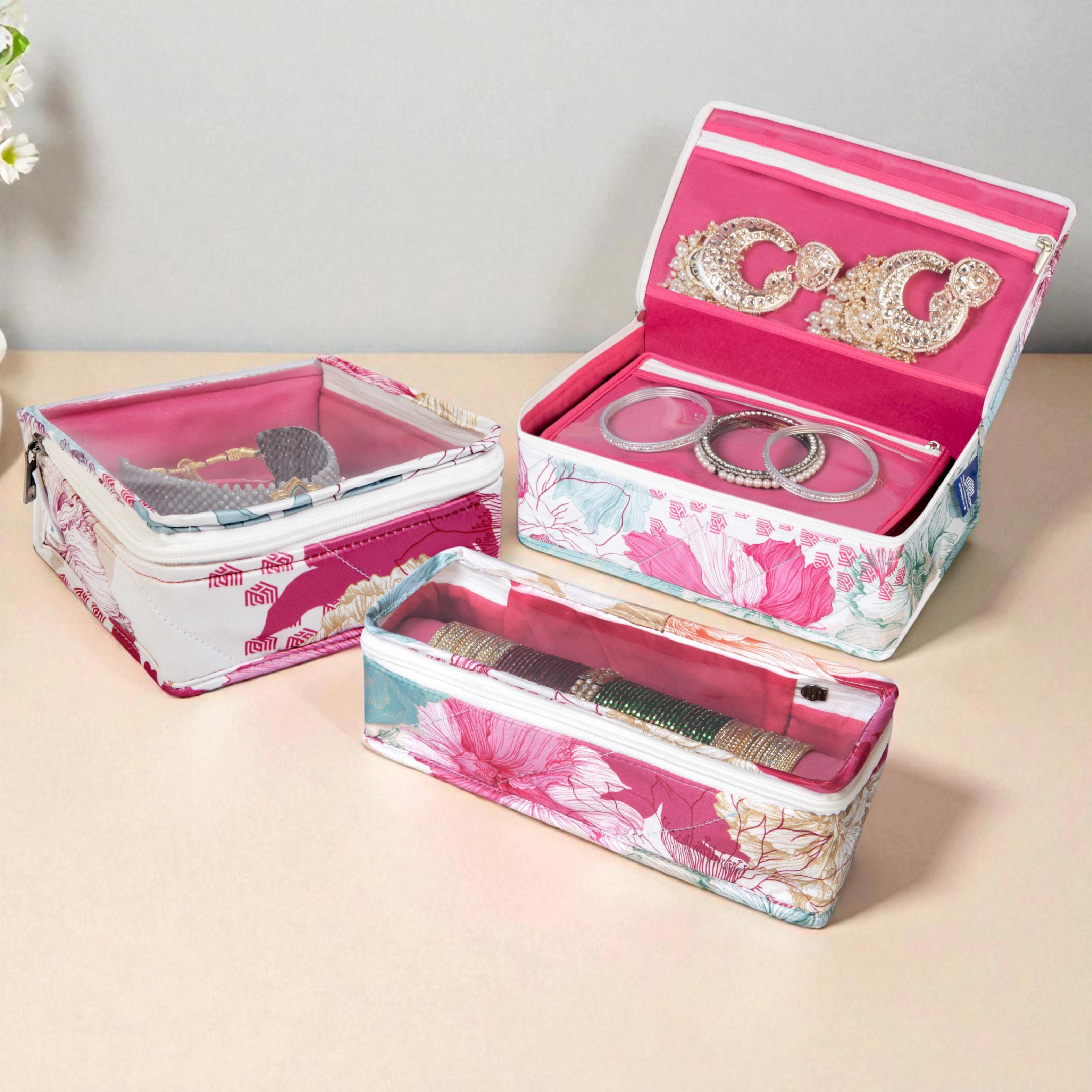 Gulmohar Accessories & Jewellery Organizers – 3 Piece