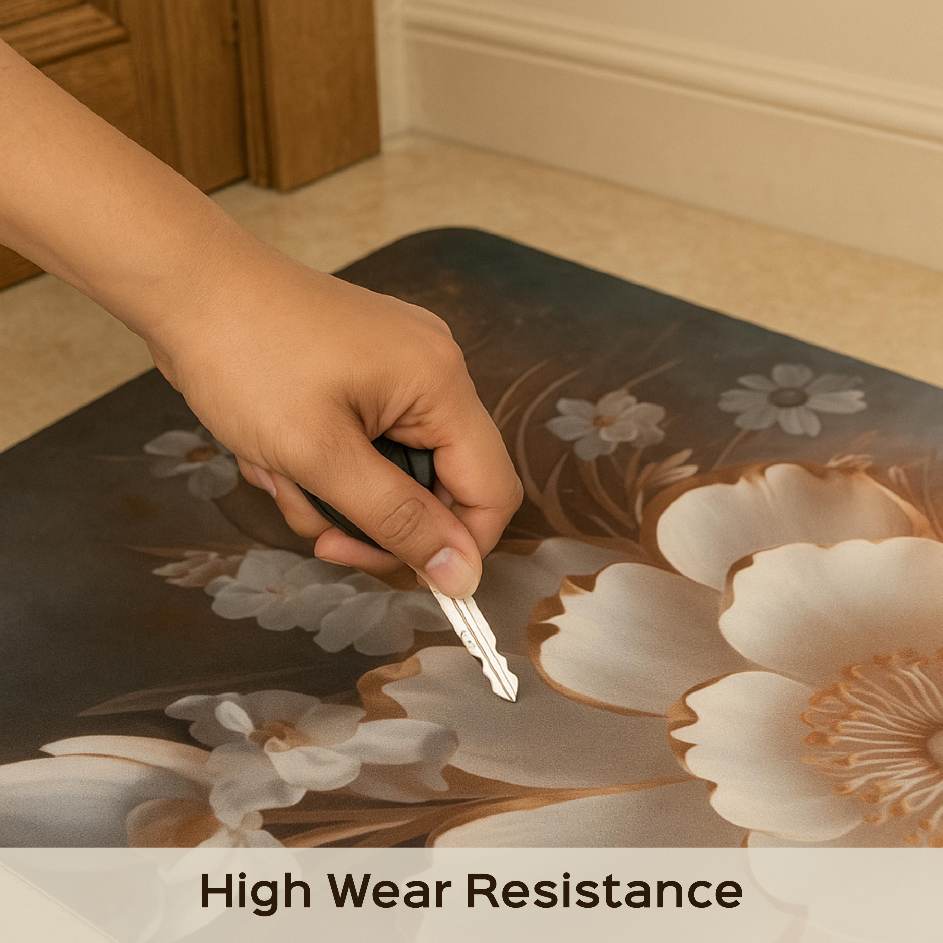 3d print anti skid floor mat Set of 2