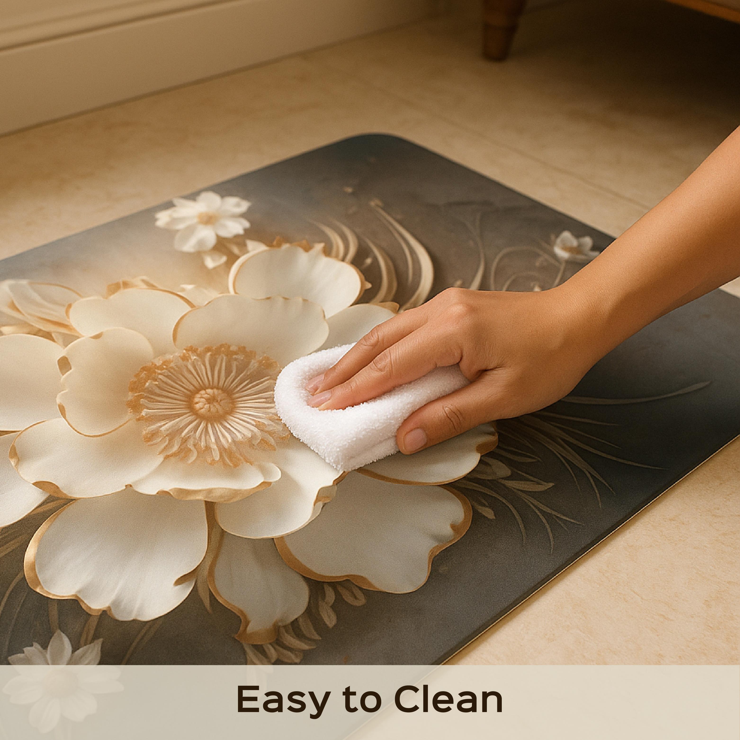 3d print anti skid floor mat Set of 2