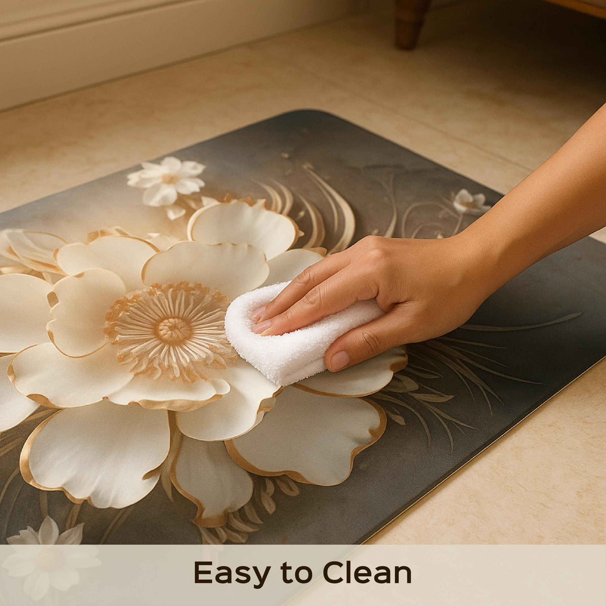 3d print anti skid floor mat Set of 2