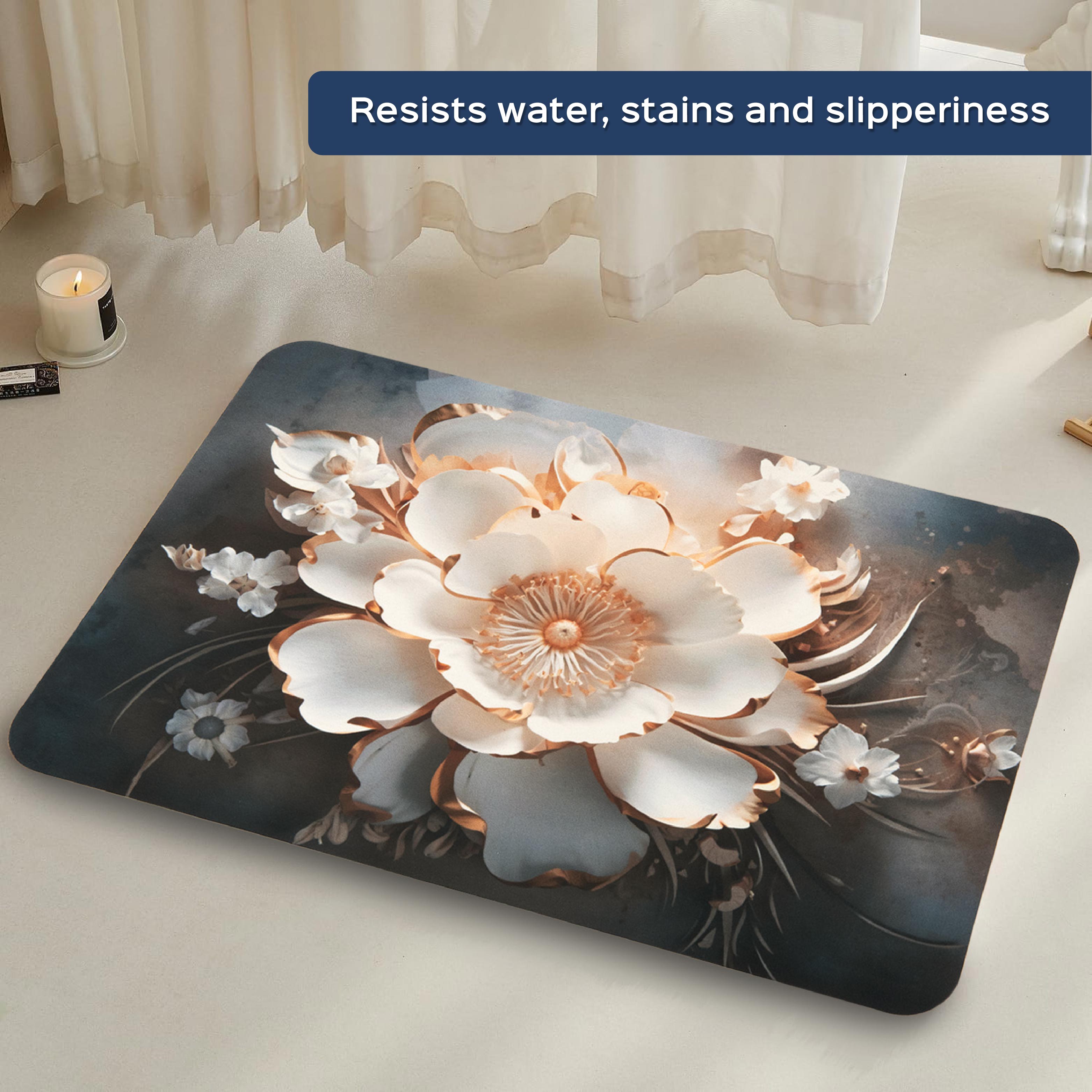 3d print anti skid floor mat Set of 2