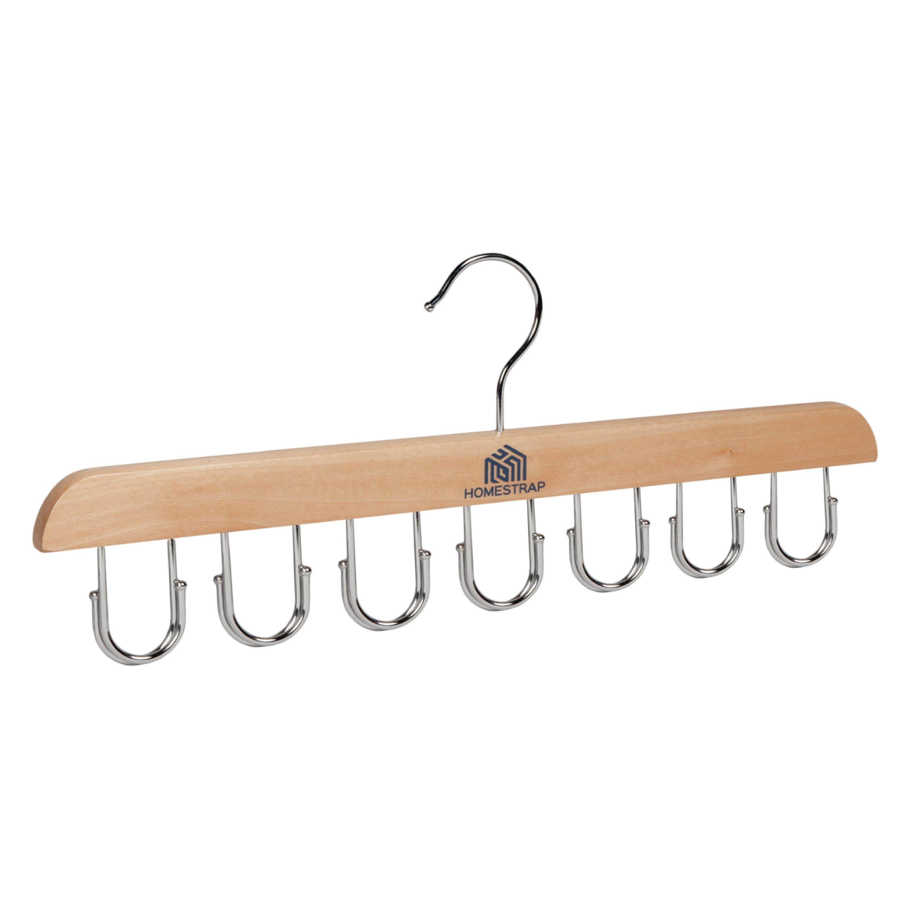 14 Multi-Hook Durable Wood Hanger