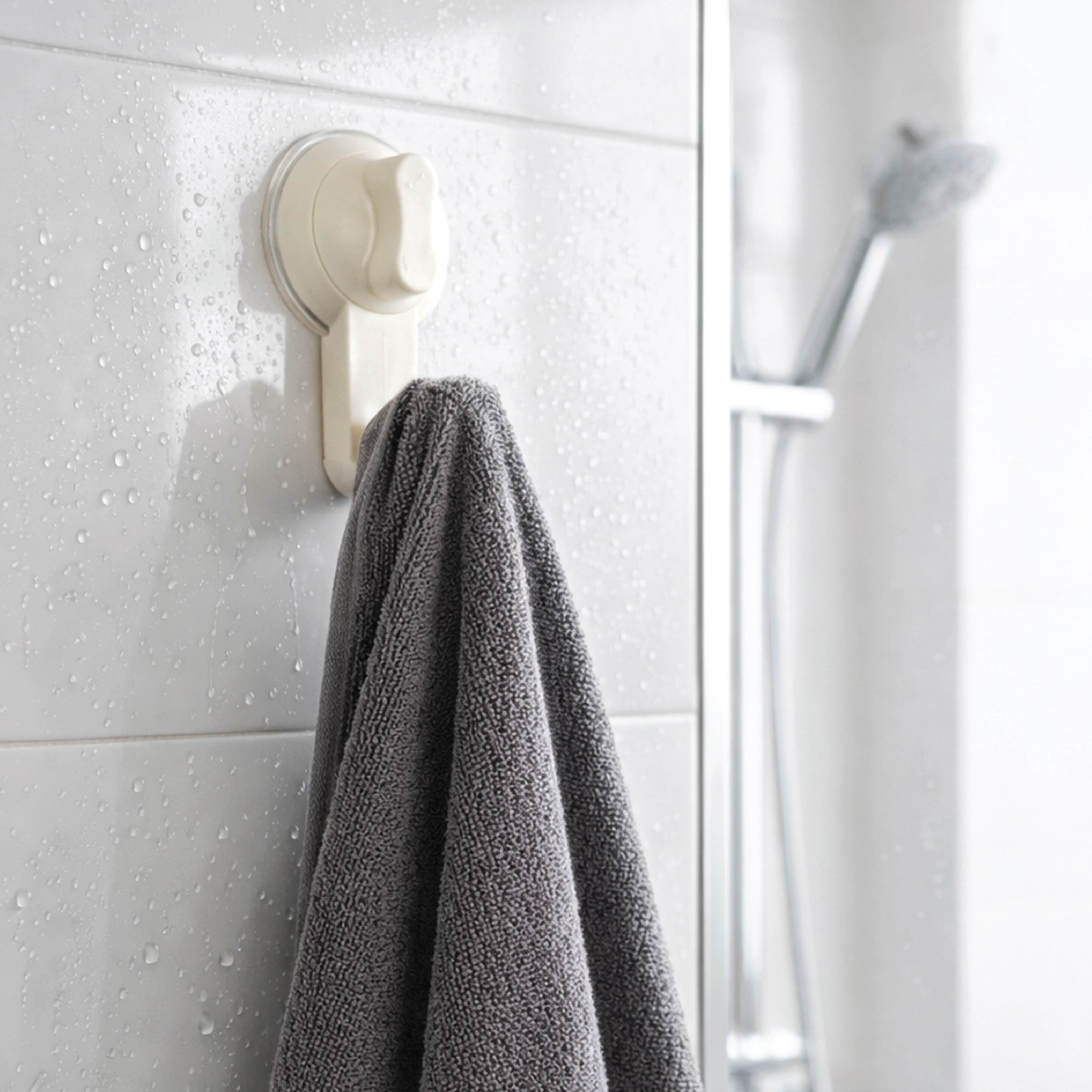 2-in-1 Suction & Adhesive Hooks|Set of 2