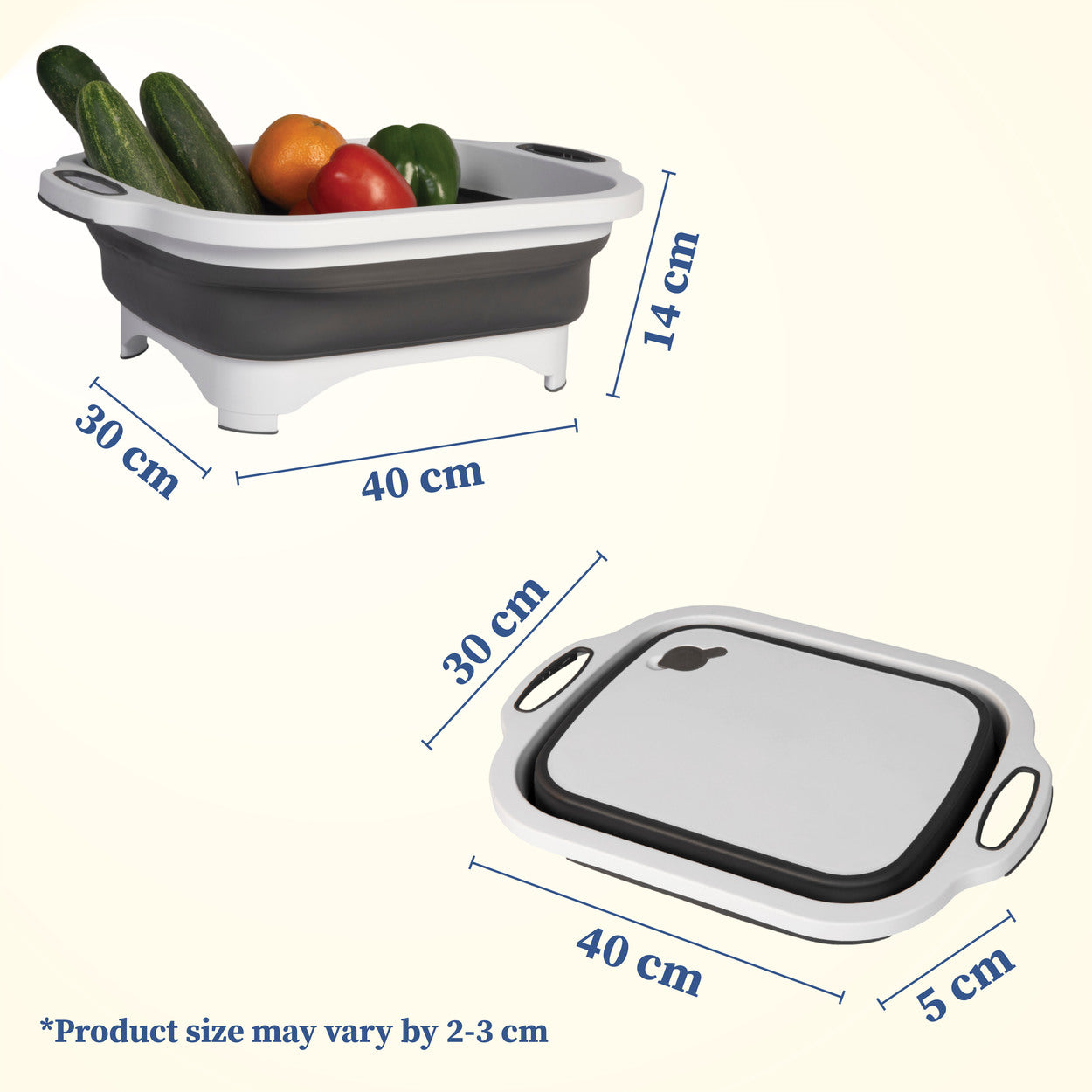 Chop n Store | 3 in 1 Kitchen Chopping Board