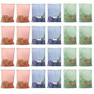 Multicolor Mesh Vegetables Bags