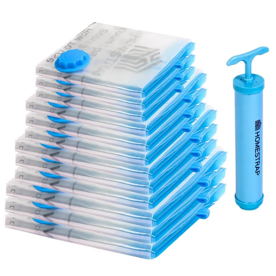 Vacuum Bag | Space Saver Compression Bags with Free Vacuum Pump