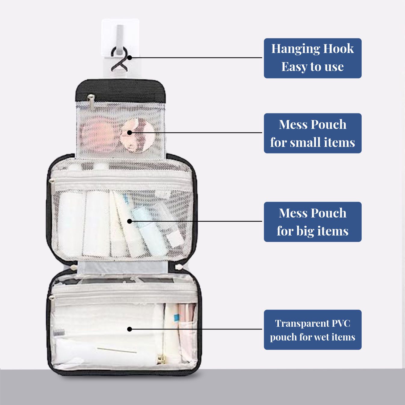 Bathroom Buddy | Toiletry Bag