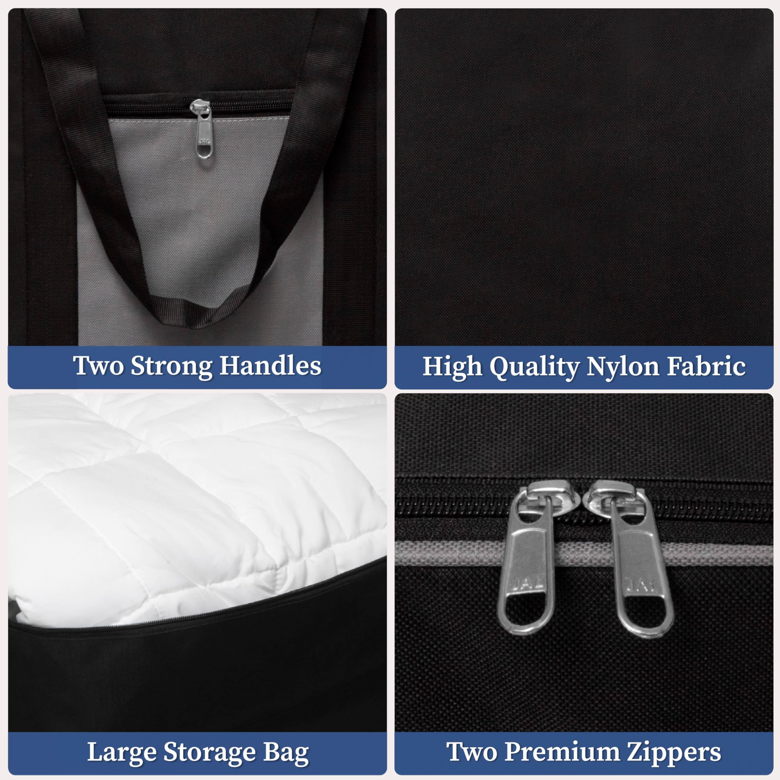 Underbed Storage Bag | Blanket, Pillow Organizer (Pack of 2)