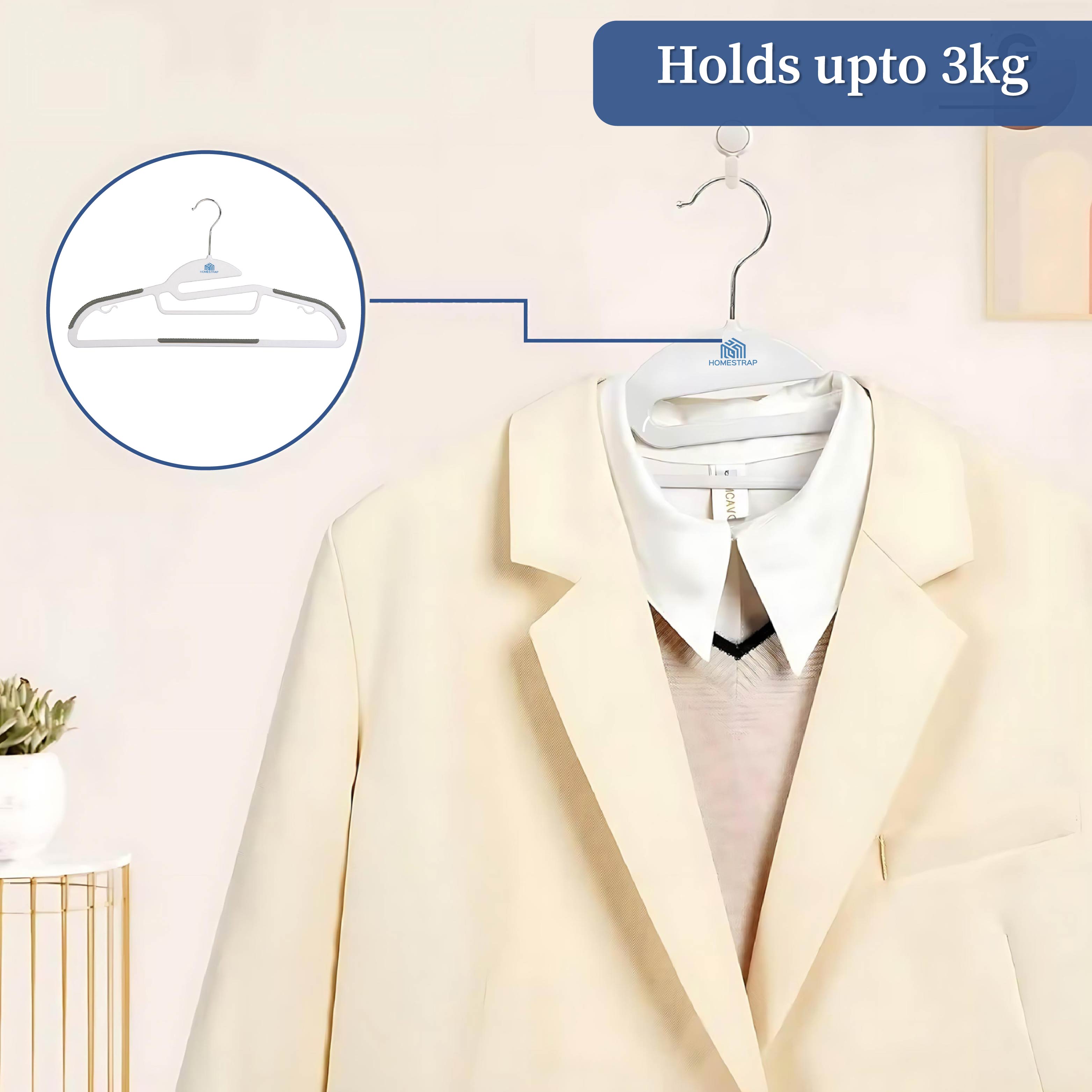 Anti-Slip S-Shaped Plastic Hanger
