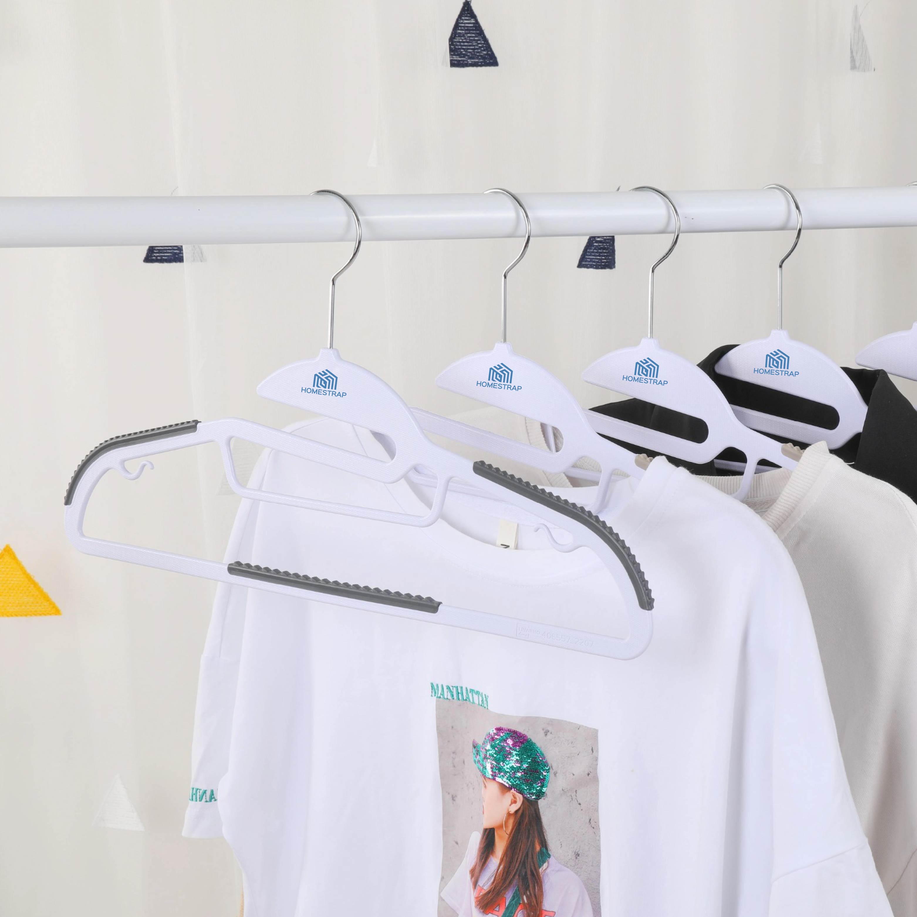 Anti-Slip S-Shaped Plastic Hanger