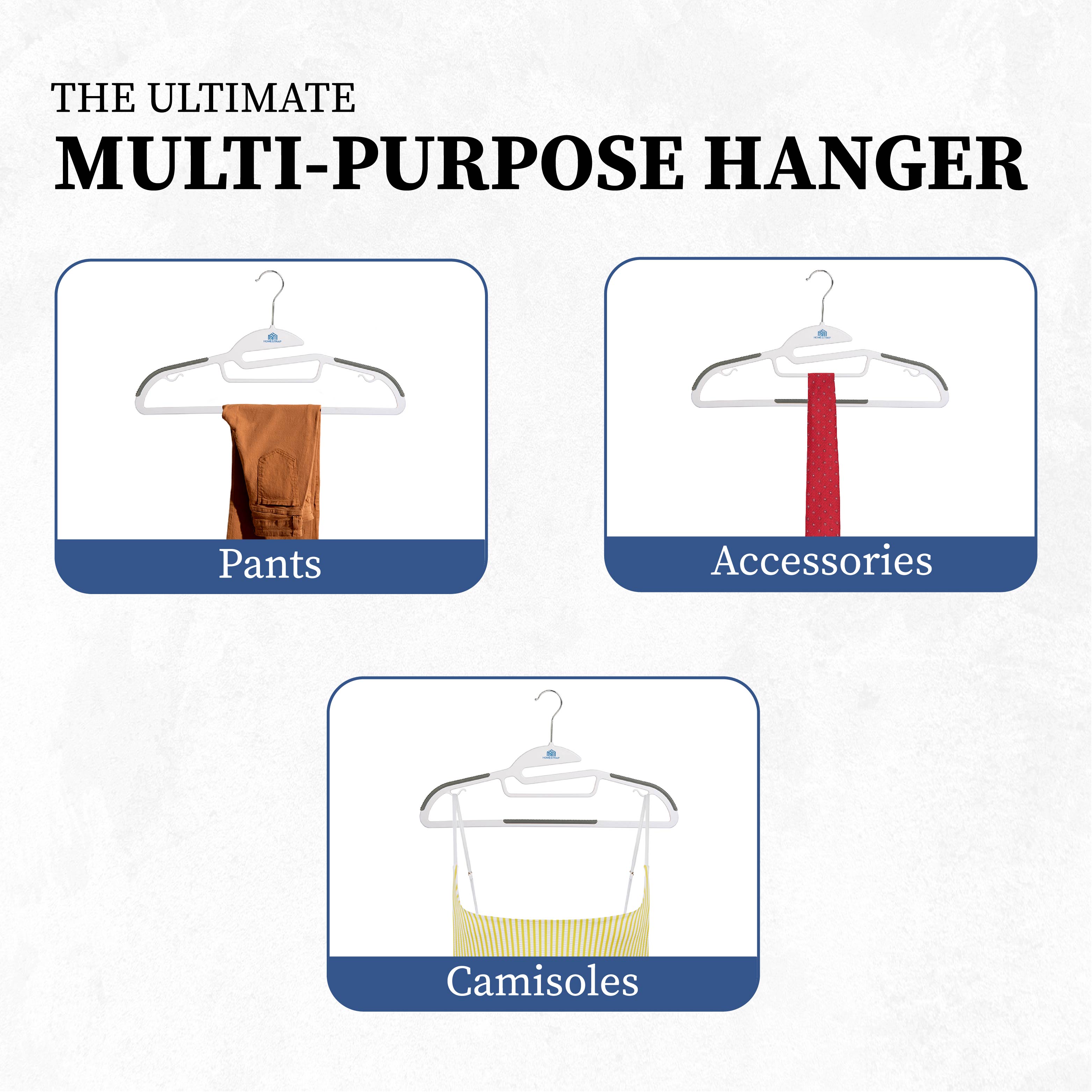 Anti-Slip S-Shaped Plastic Hanger