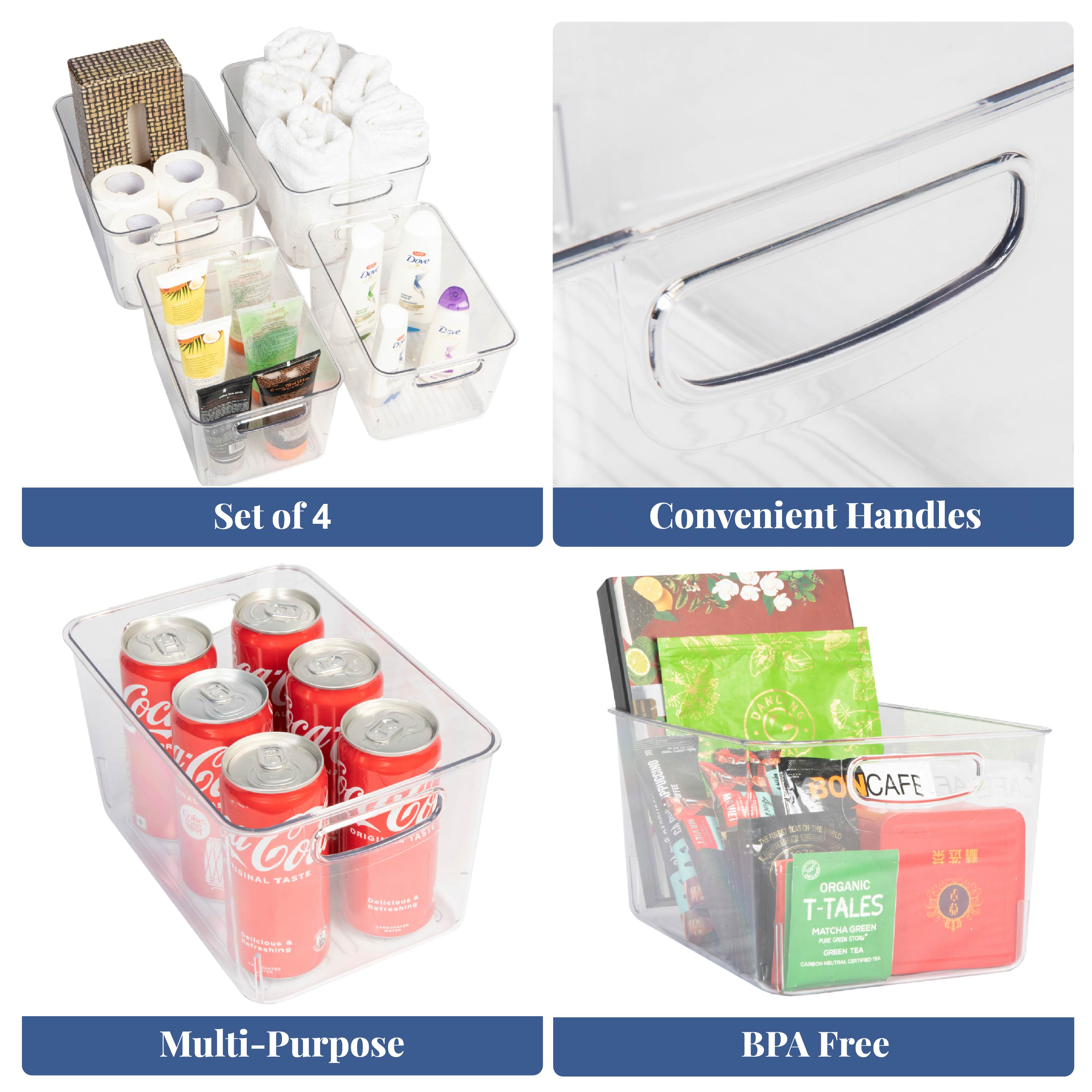 Crystal Caddy | Storage Basket With Handle