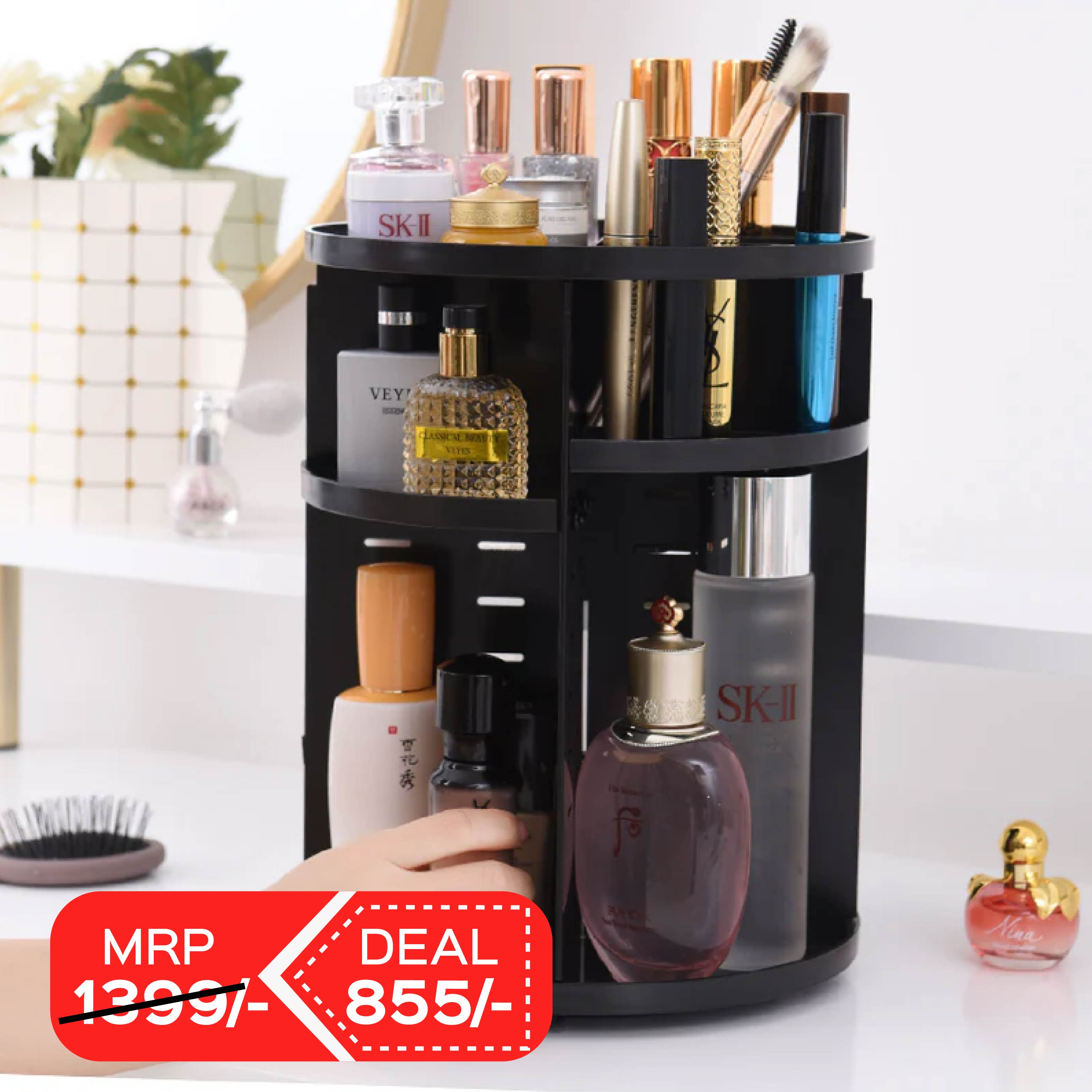 Twist and Take | Makeup Organizer