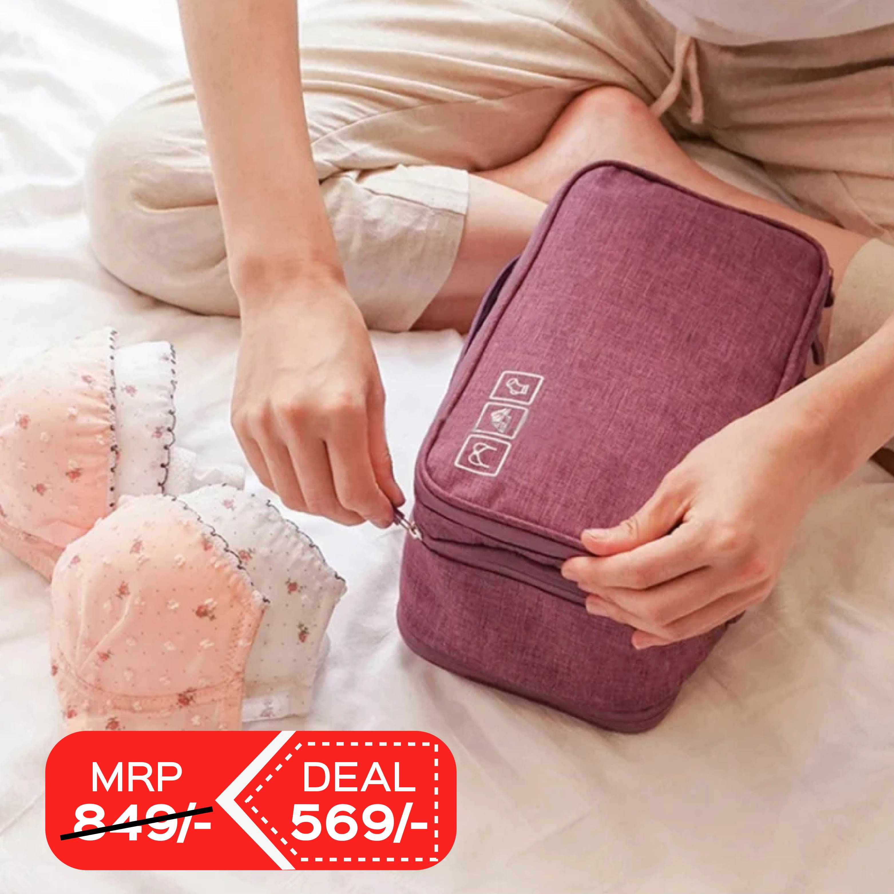 Intimate Innkeeper | Travel Undergarment Organizer