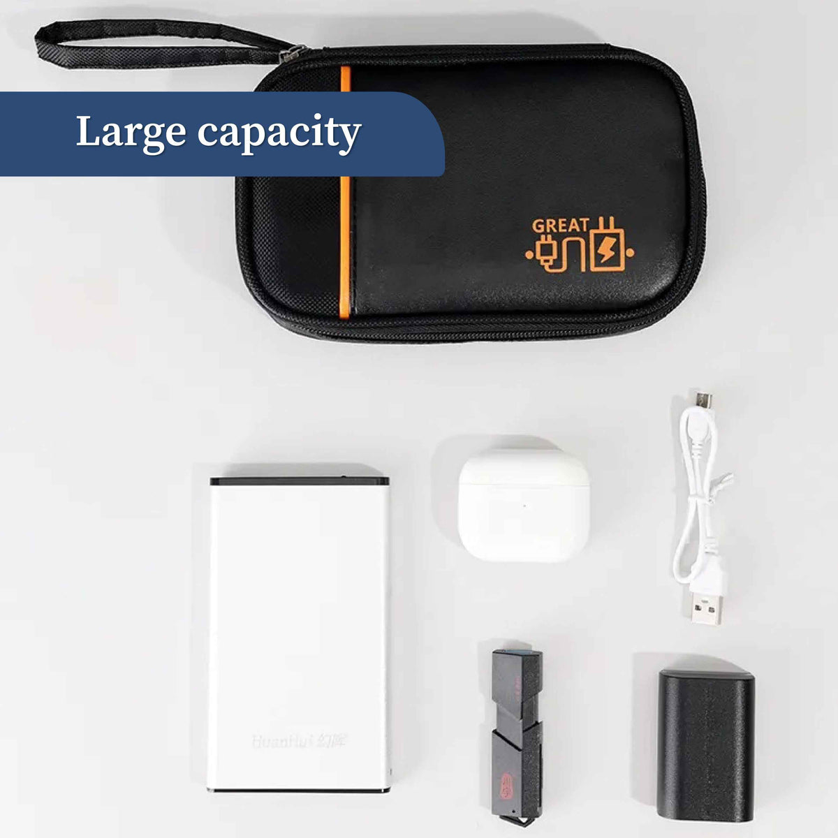 Digital Den | Small Gadget & Accessories Organizer