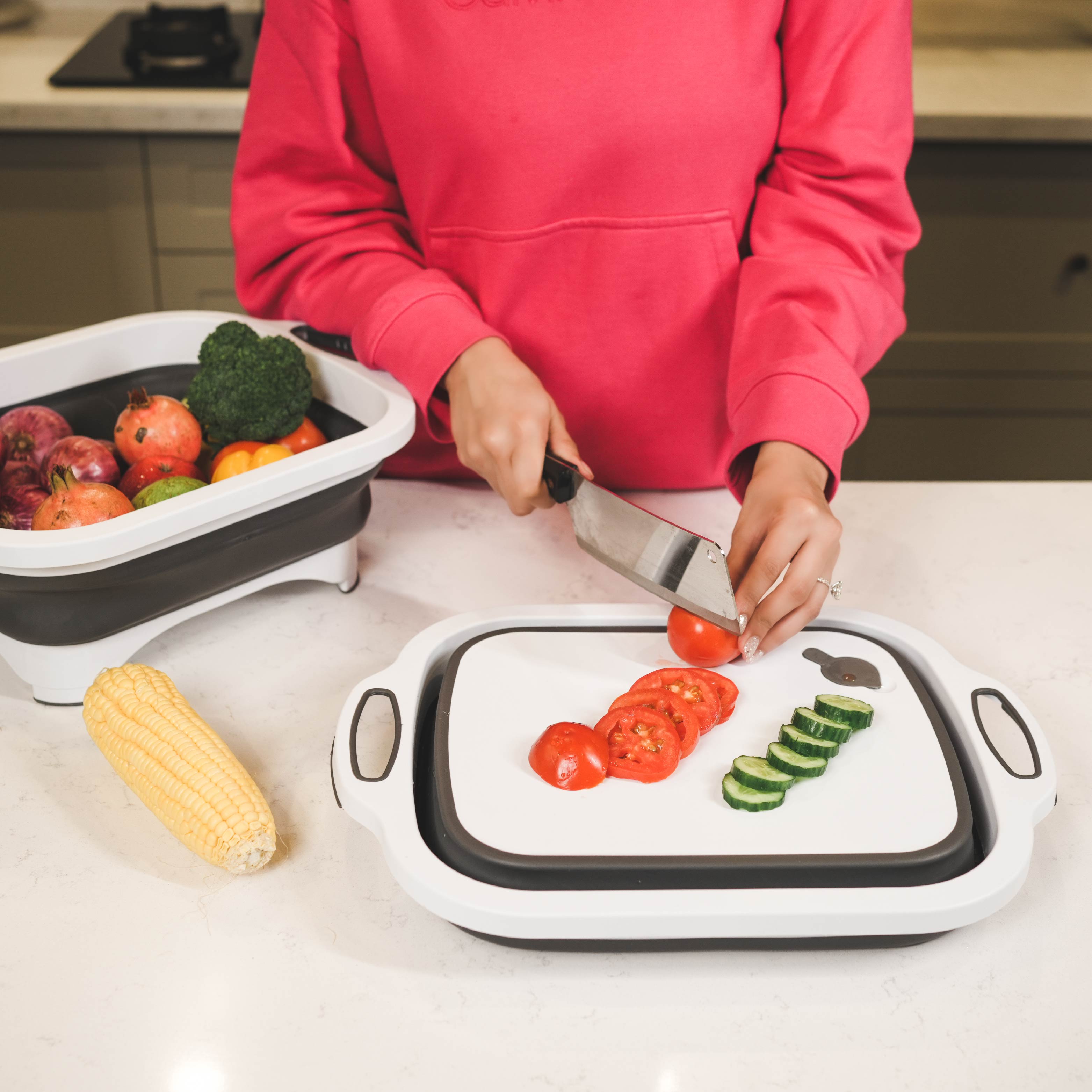 Chop n Store | 3 in 1 Kitchen Chopping Board