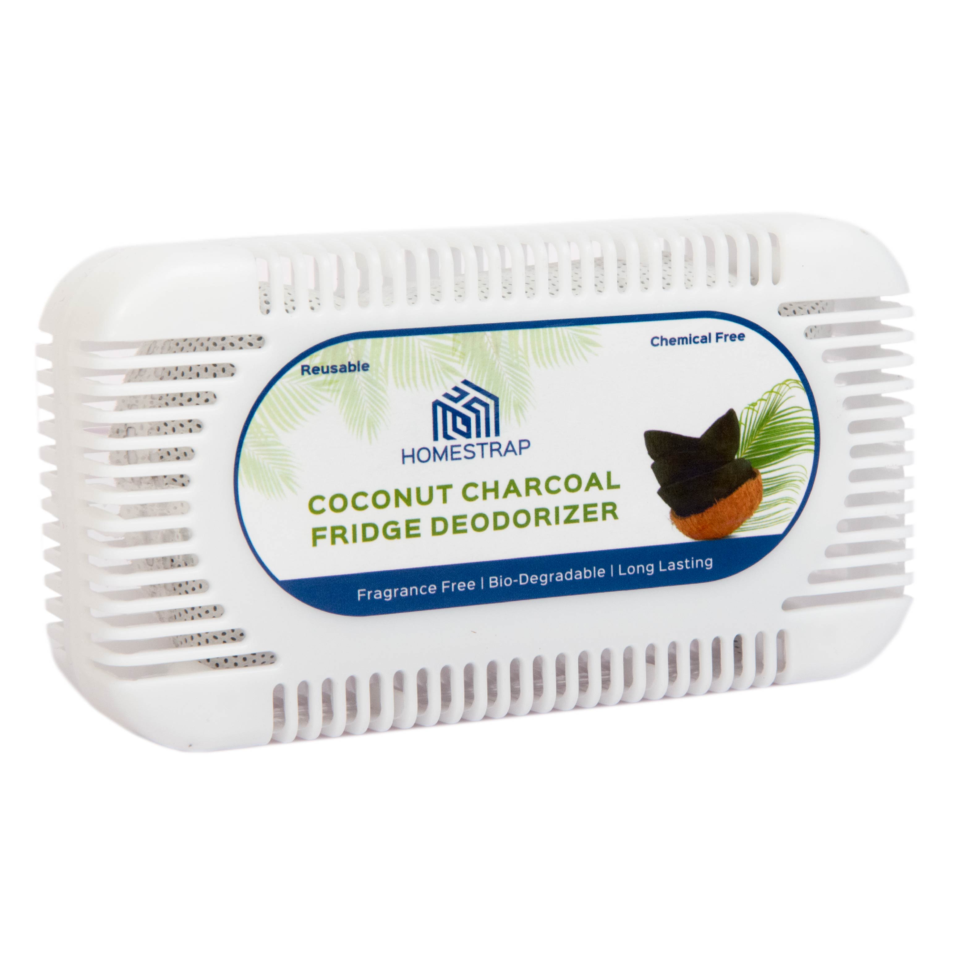 Coconut Charcoal Fridge Deodorizer 60 Gram | Natural Odor Absorber for your Refrigerator