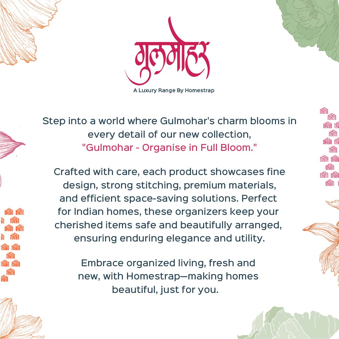 Gulmohar Saree Cover Organizer