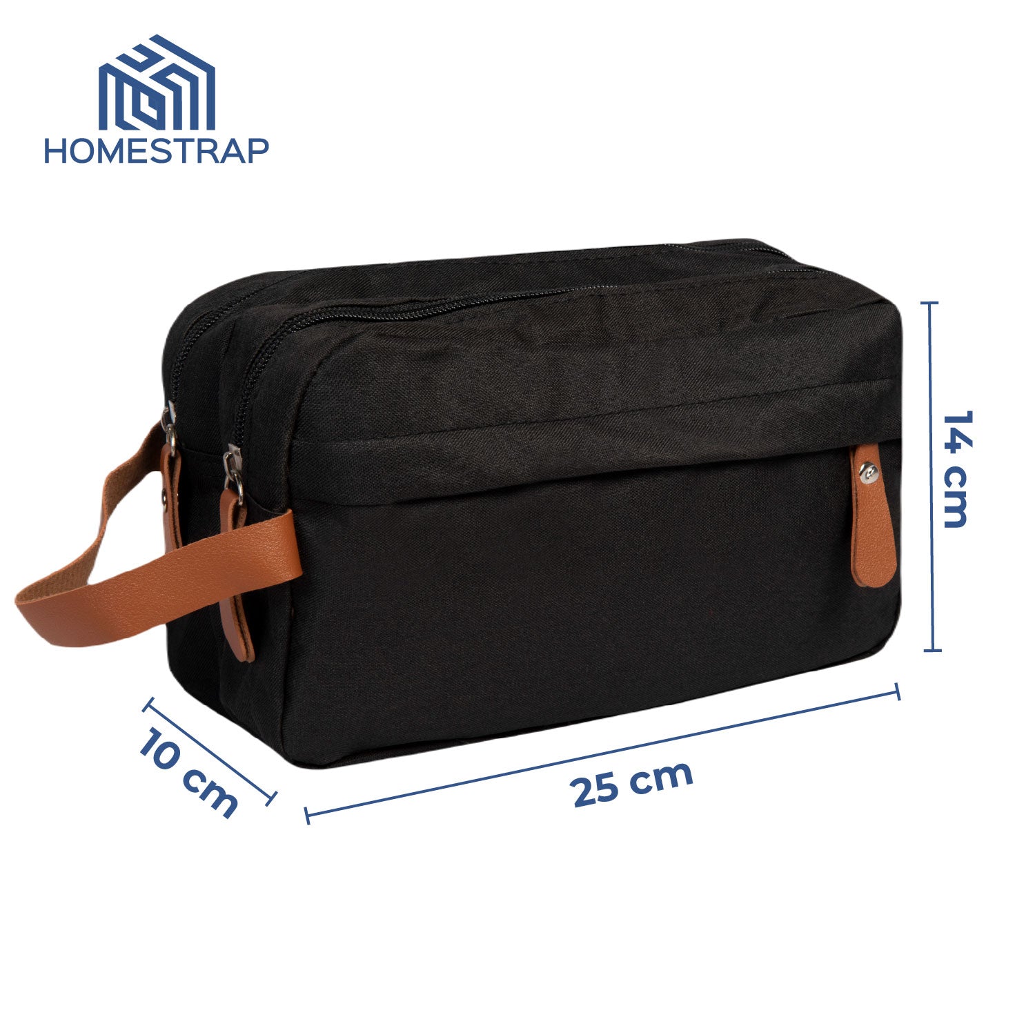 Clean Carry All | Travel Toiletry Organizer Bag, Shaving Pouch