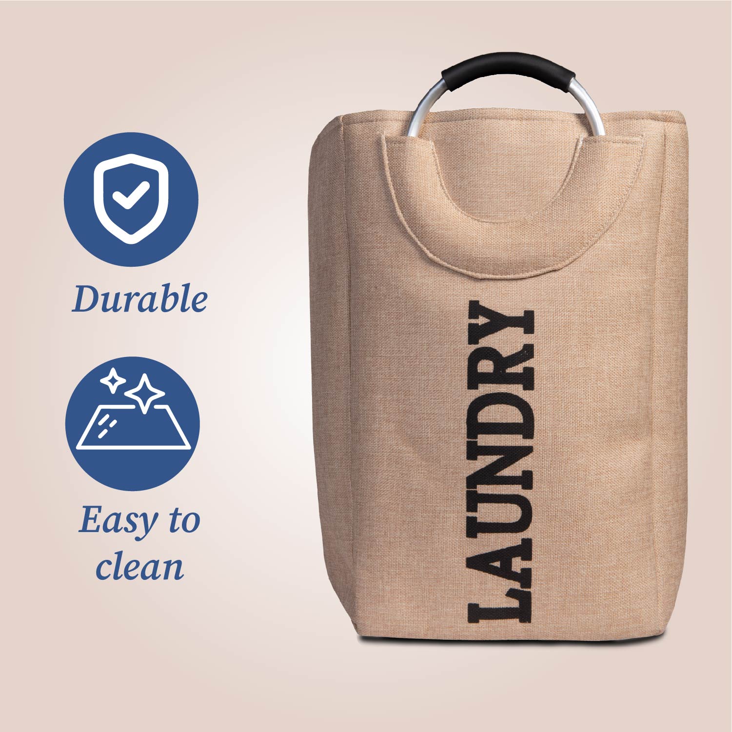 Hamper Helper | Foldable Laundry Bag with Handle