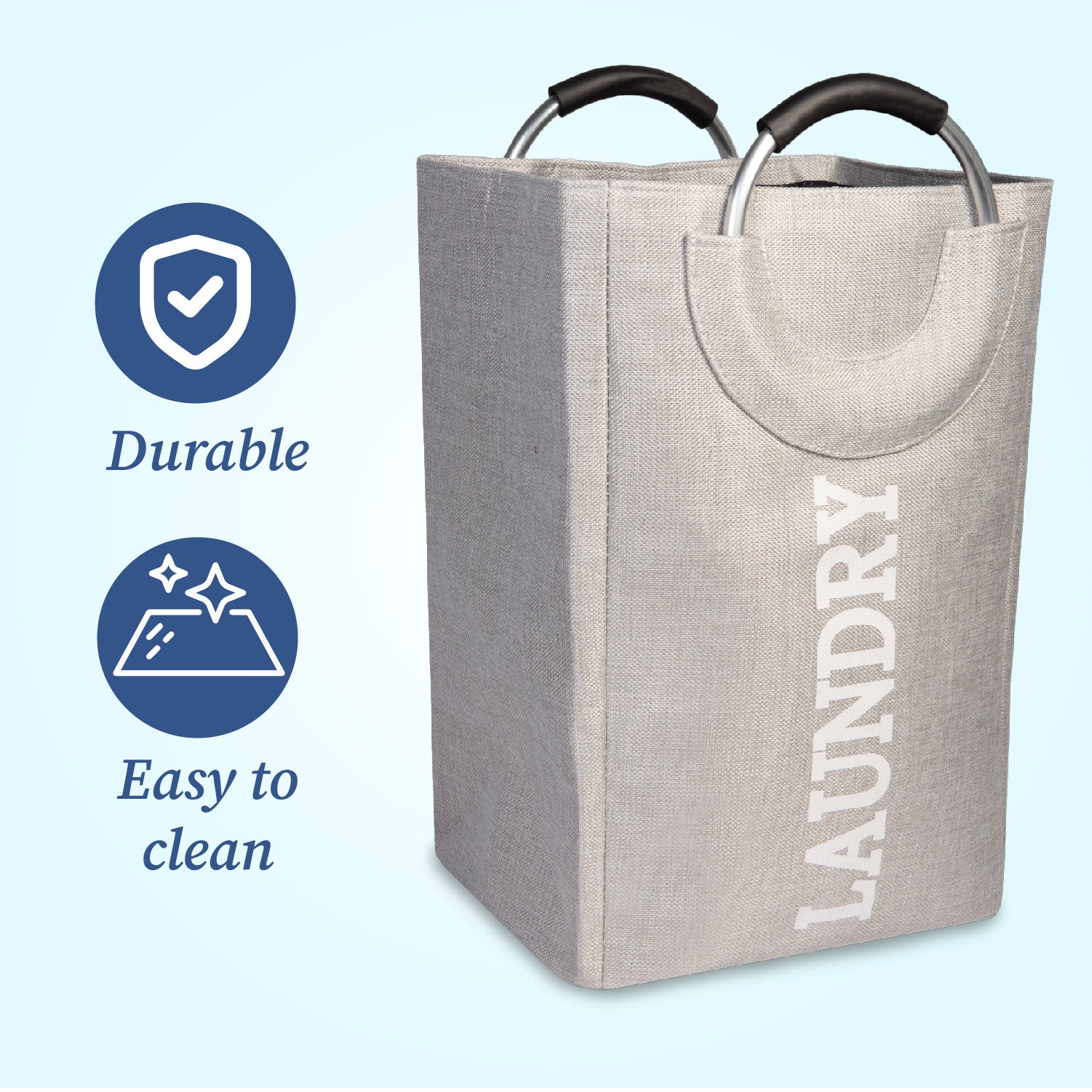 Hamper Helper | Foldable Laundry Bag with Handle