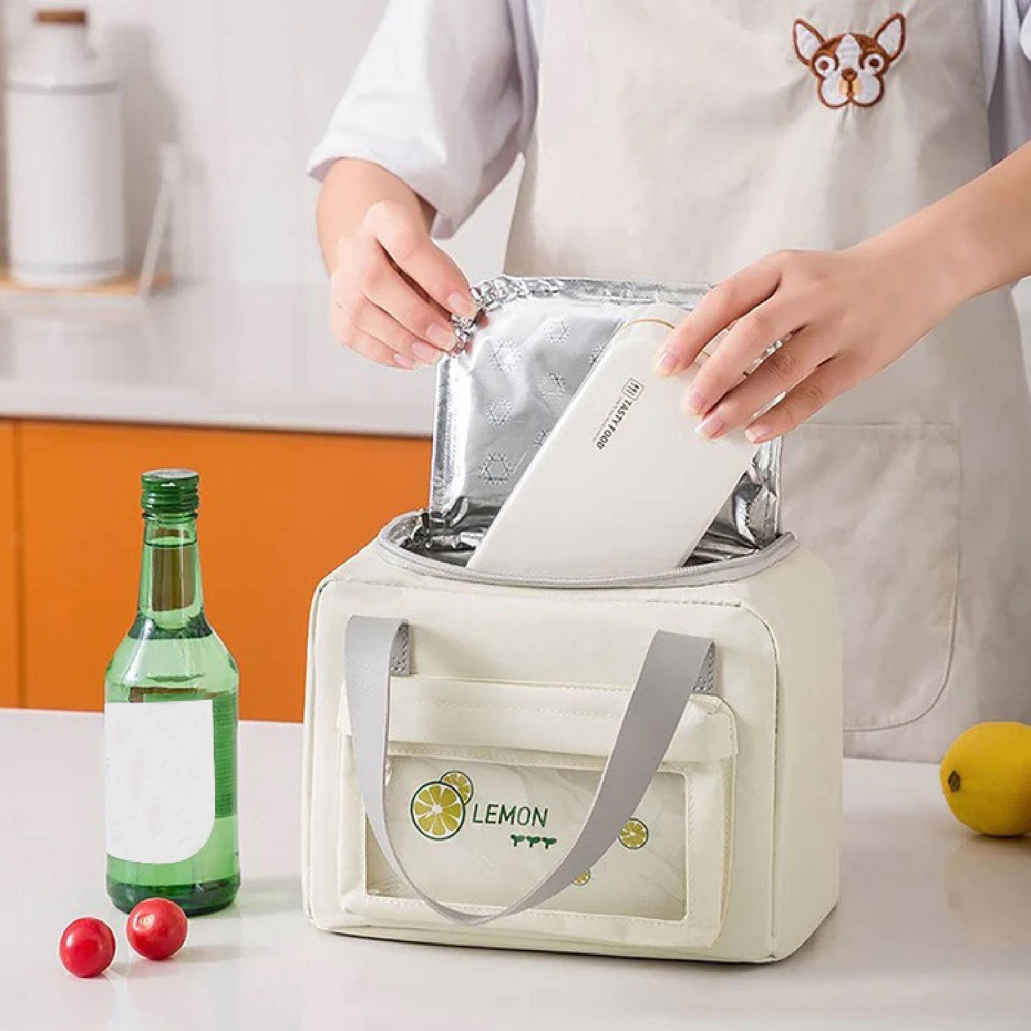 Meal Mover | Insulated Lunch Zipper Bag with Pocket