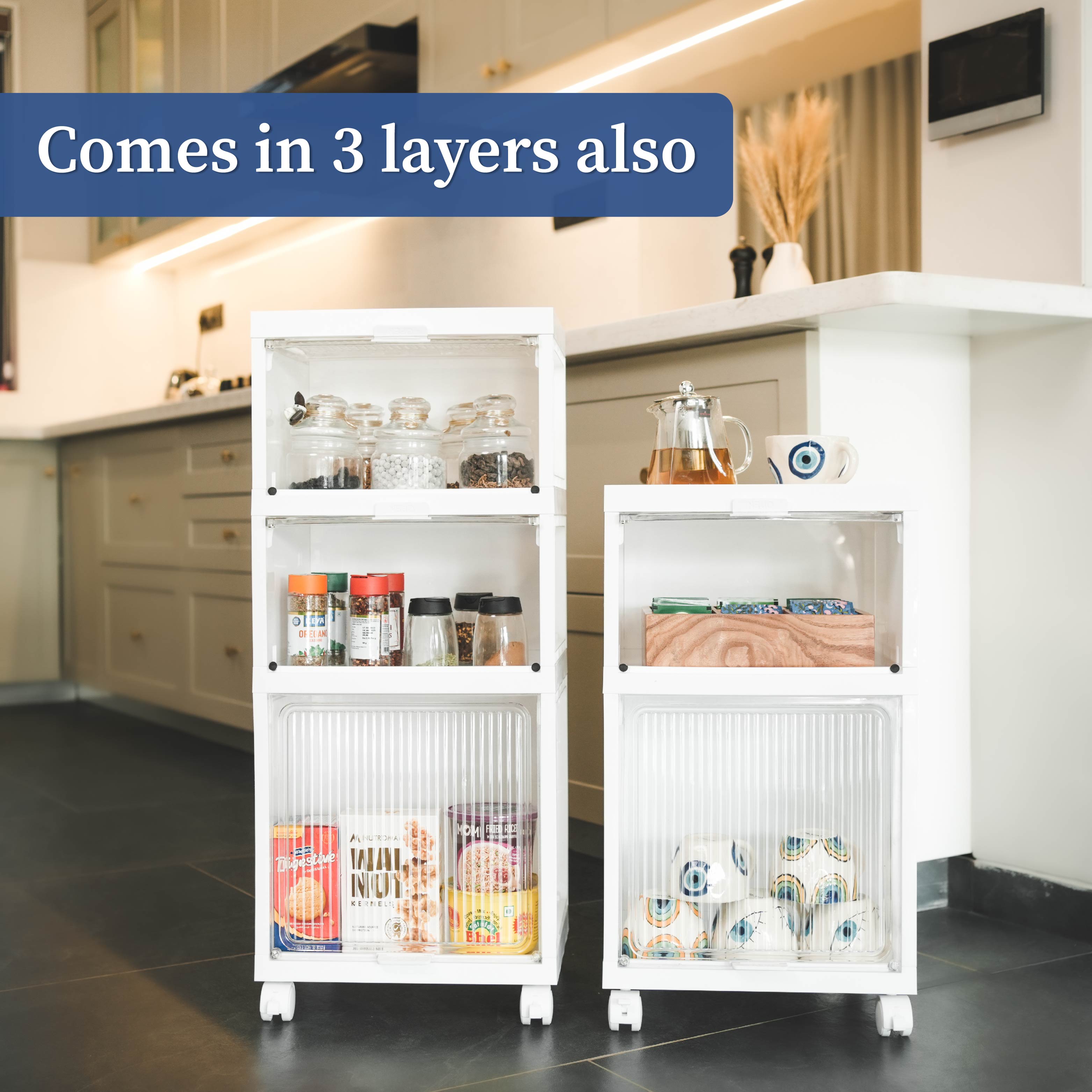 Multi Magic Cupboard | Foldable Cupboard with Wheels