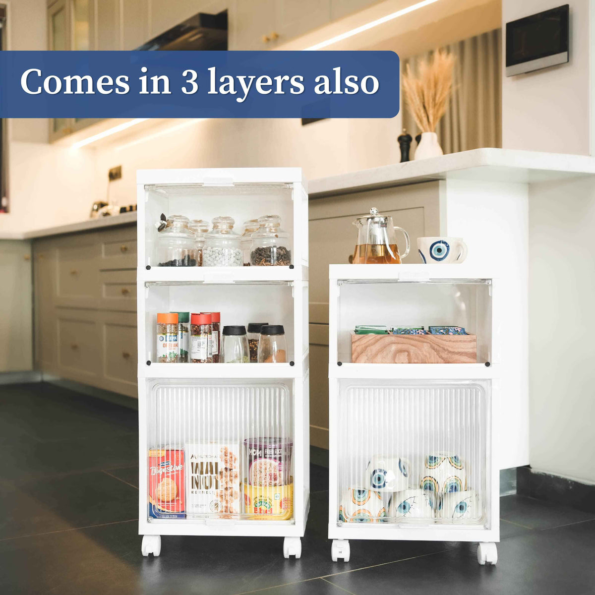 Multi Magic Cupboard | Foldable Cupboard with Wheels