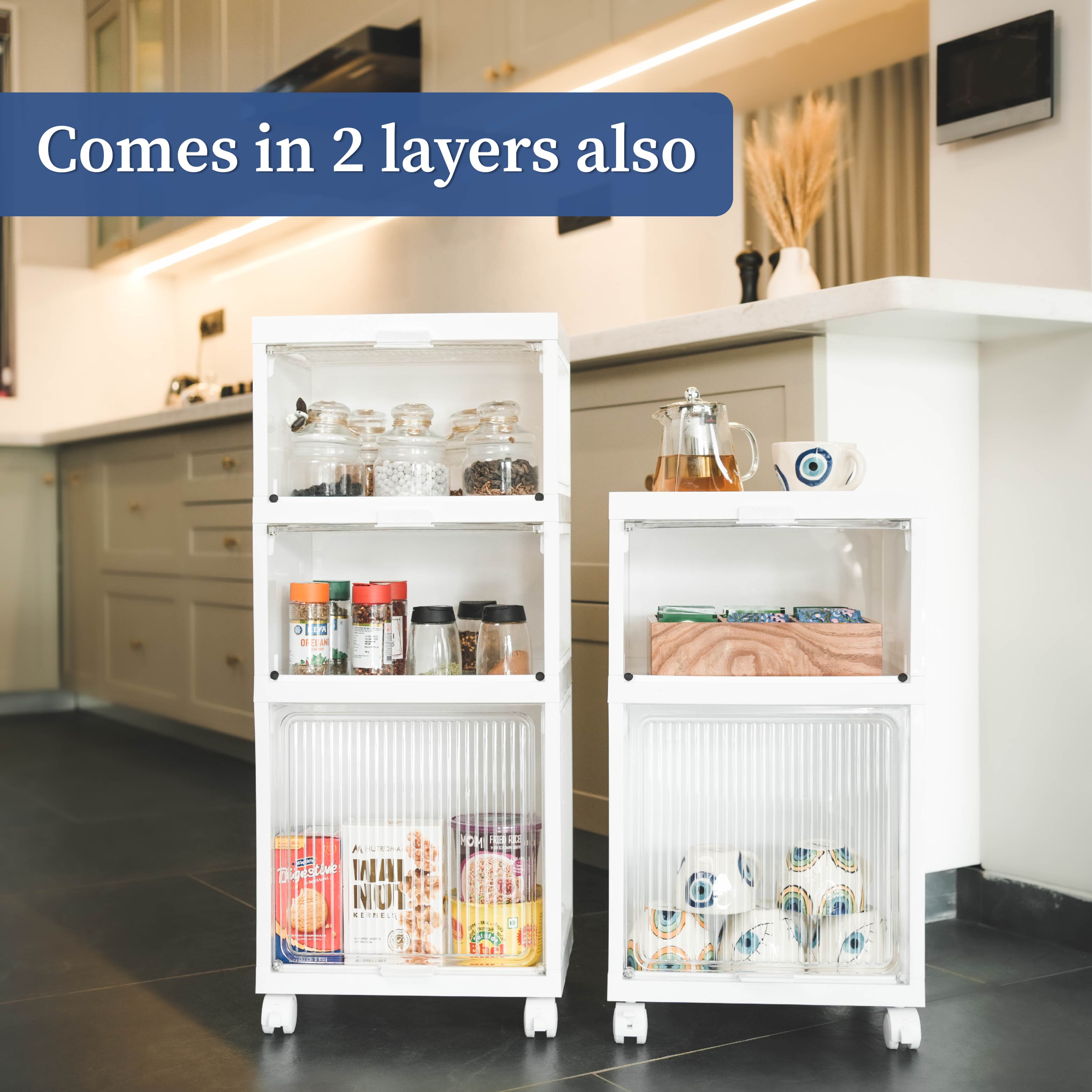 Multi Magic Cupboard | Foldable Cupboard with Wheels