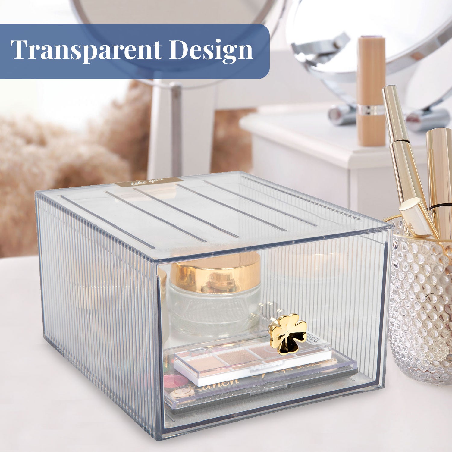 Peek-a-boo bins | Storage Organizer Case Display Boxes