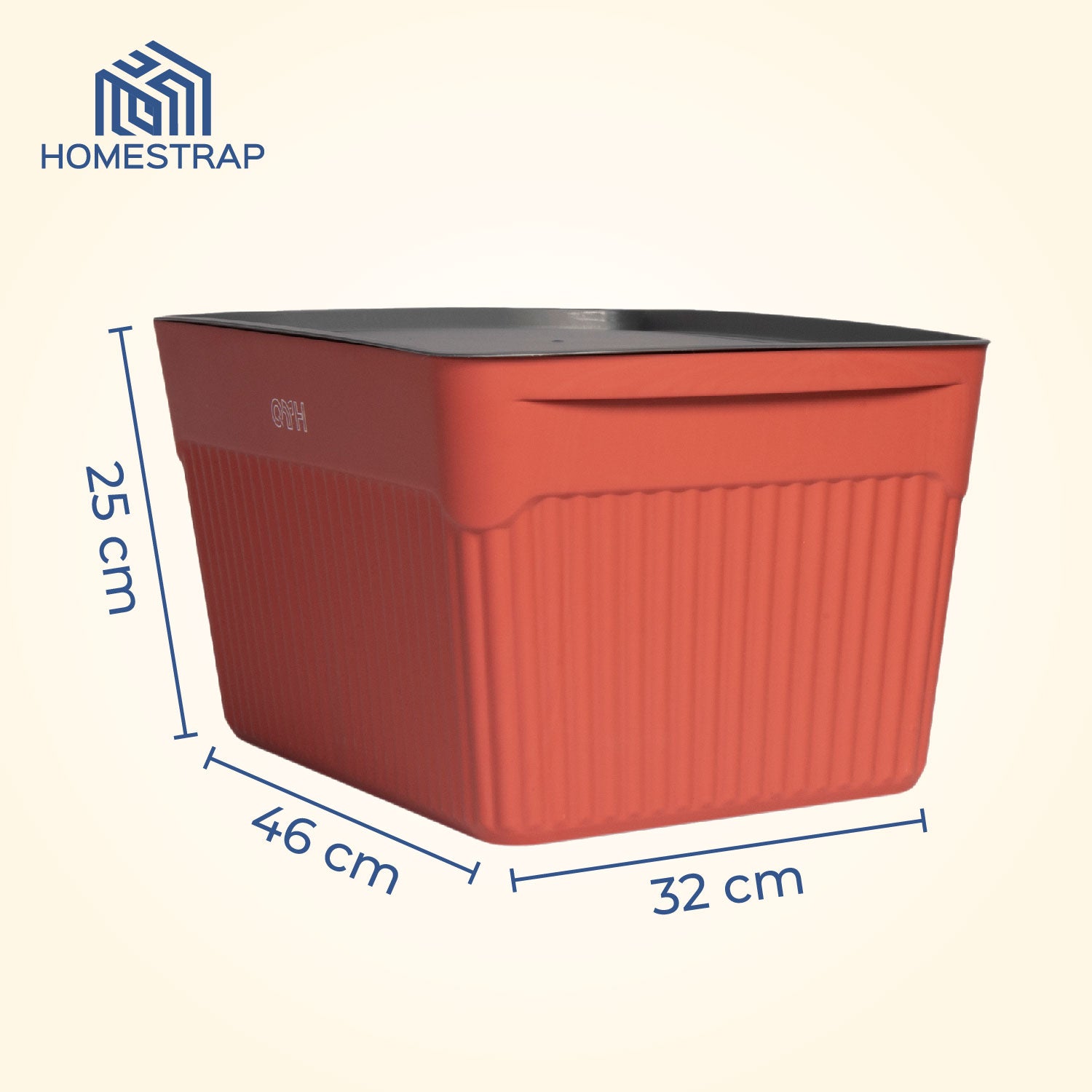 Tidy tub | Multipurpose Plastic Storage Baskets With Lid