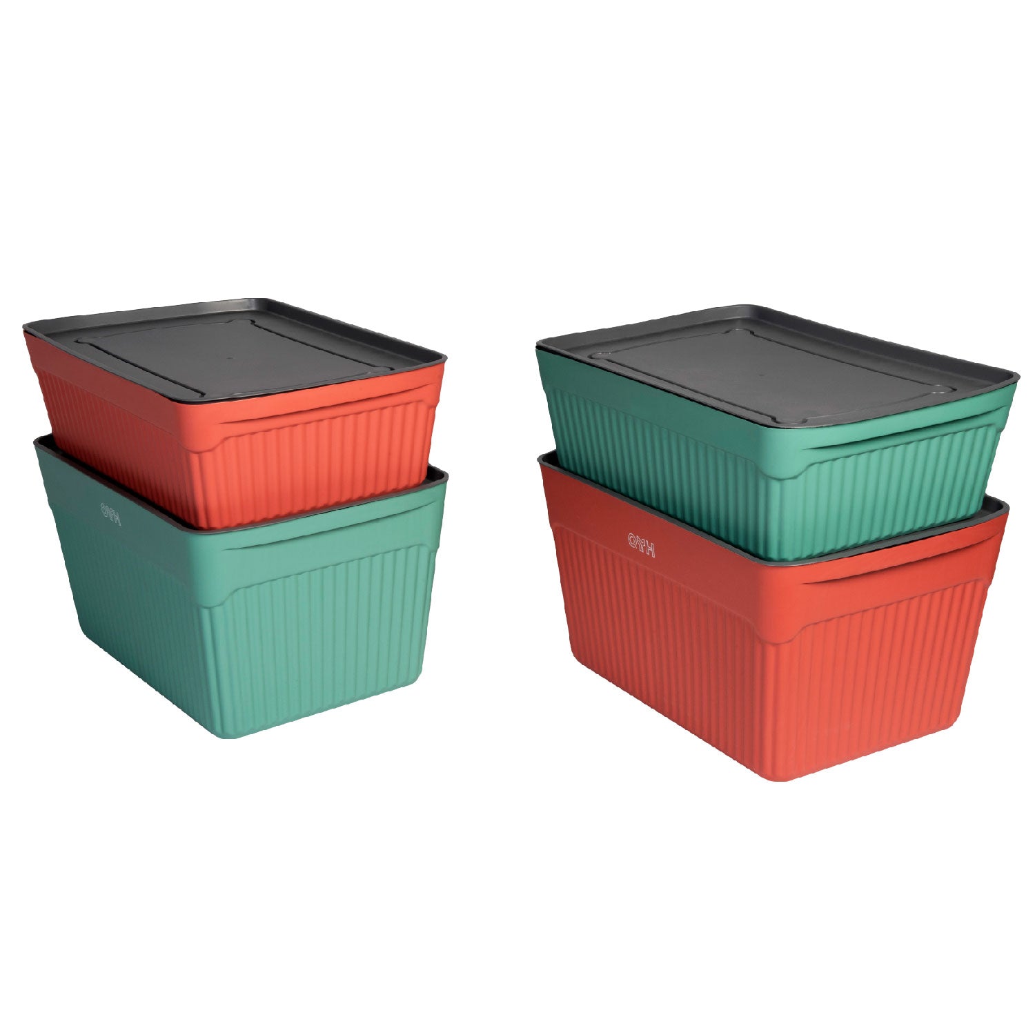 Tidy tub | Multipurpose Plastic Storage Baskets With Lid