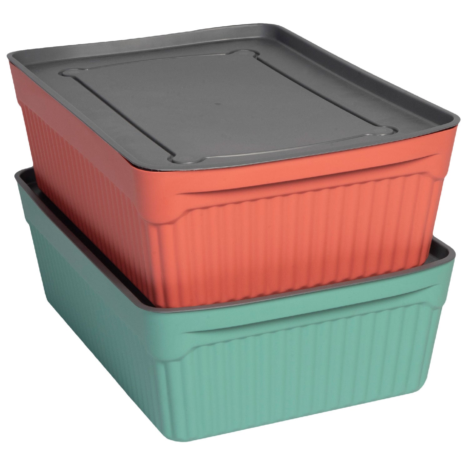 Tidy tub | Multipurpose Plastic Storage Baskets With Lid