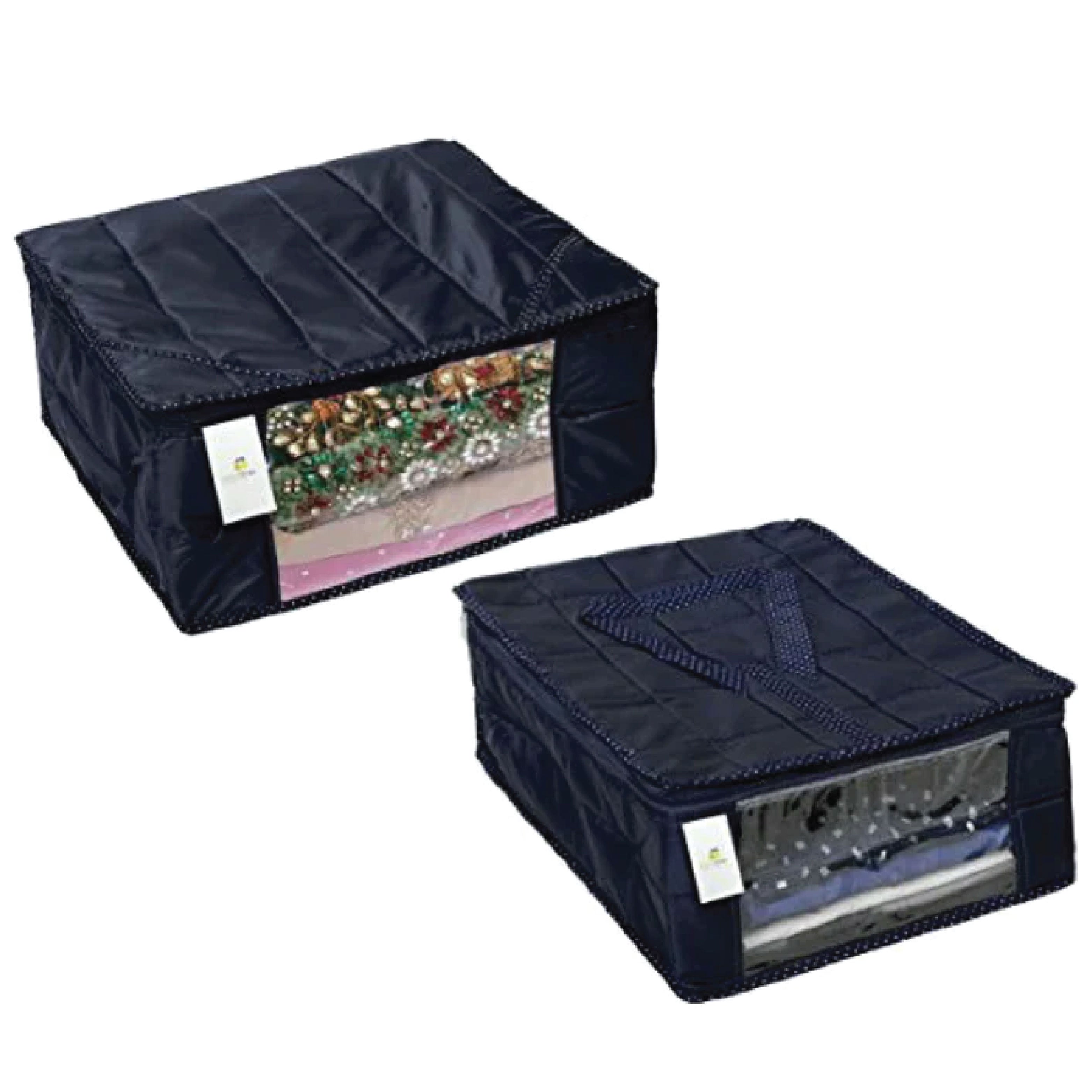Combo of Parachute Quilted Shirt And Saree Cover | Wardrobe Organizer