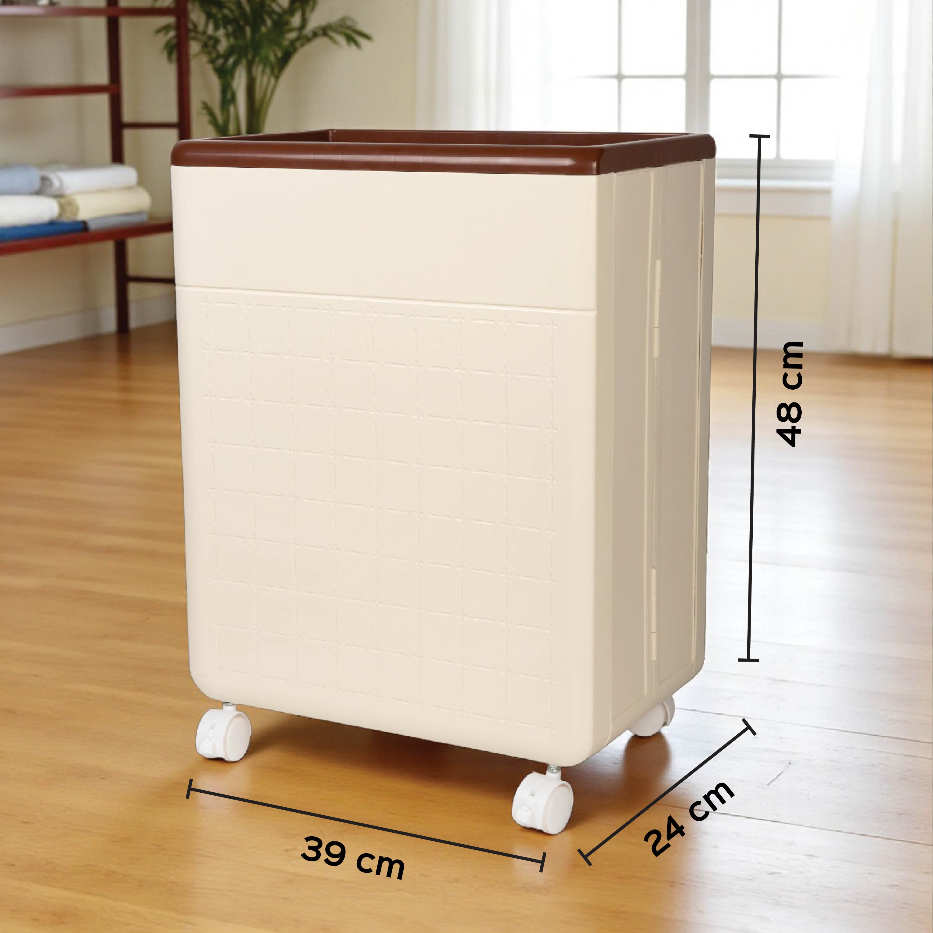 Heavy-Duty Rolling Basket