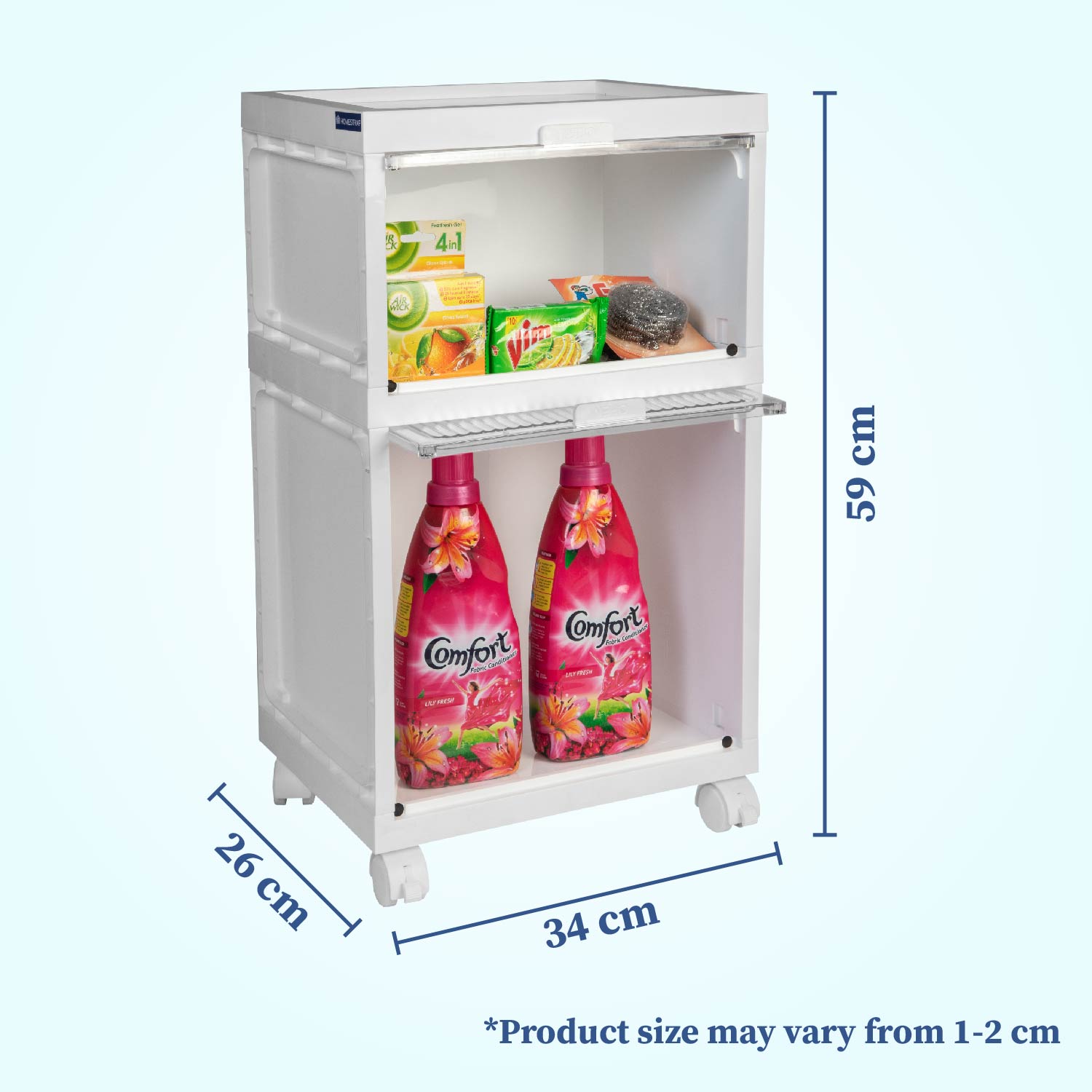 Multi Magic Cupboard | Foldable Cupboard with Wheels