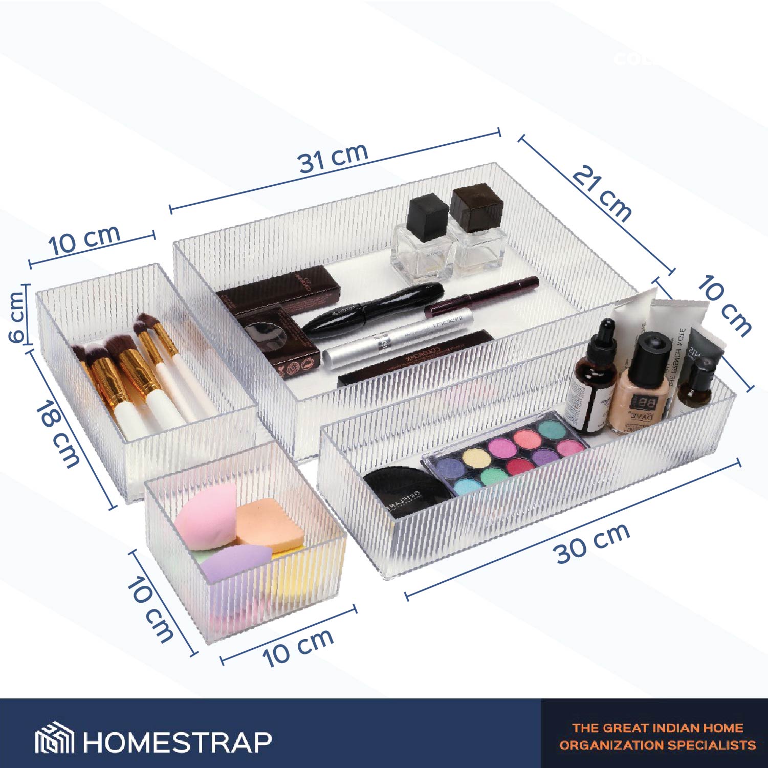 Makeup Maniac Cosmetic Organizer Combo
