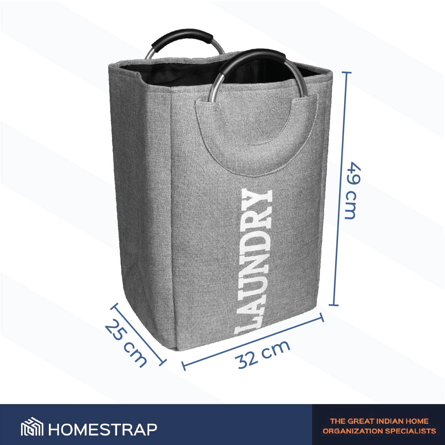 Combo of 1 pc of Hamper Helper | Foldable Laundry Bag with Handle, 2pc of Underbed Organizer | Blanket, Pillow Storage Bag and 2pc of 3 Layered Cotton Quilted Saree Cover