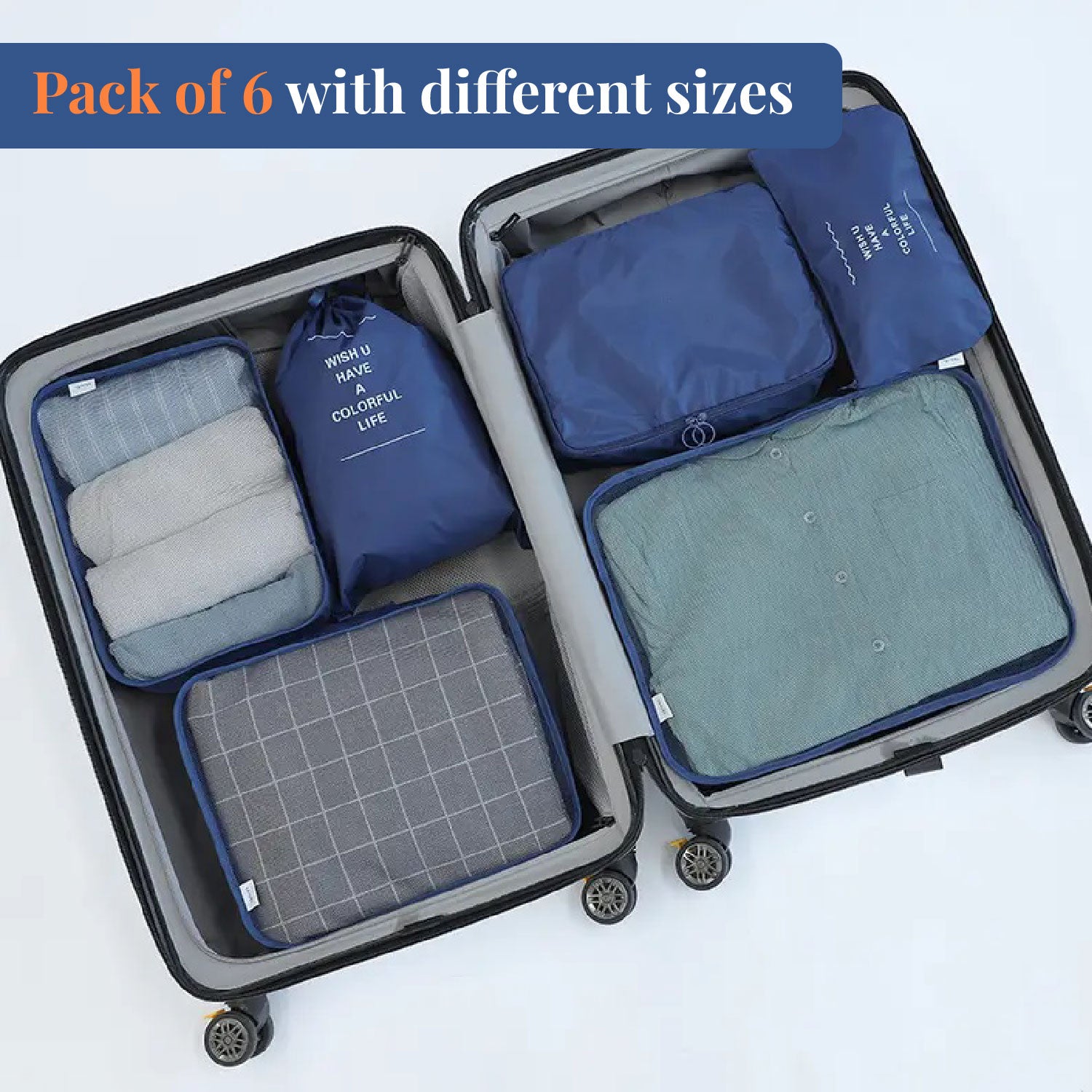 Wanderlust Organizer Set | Travel Organizer Combo