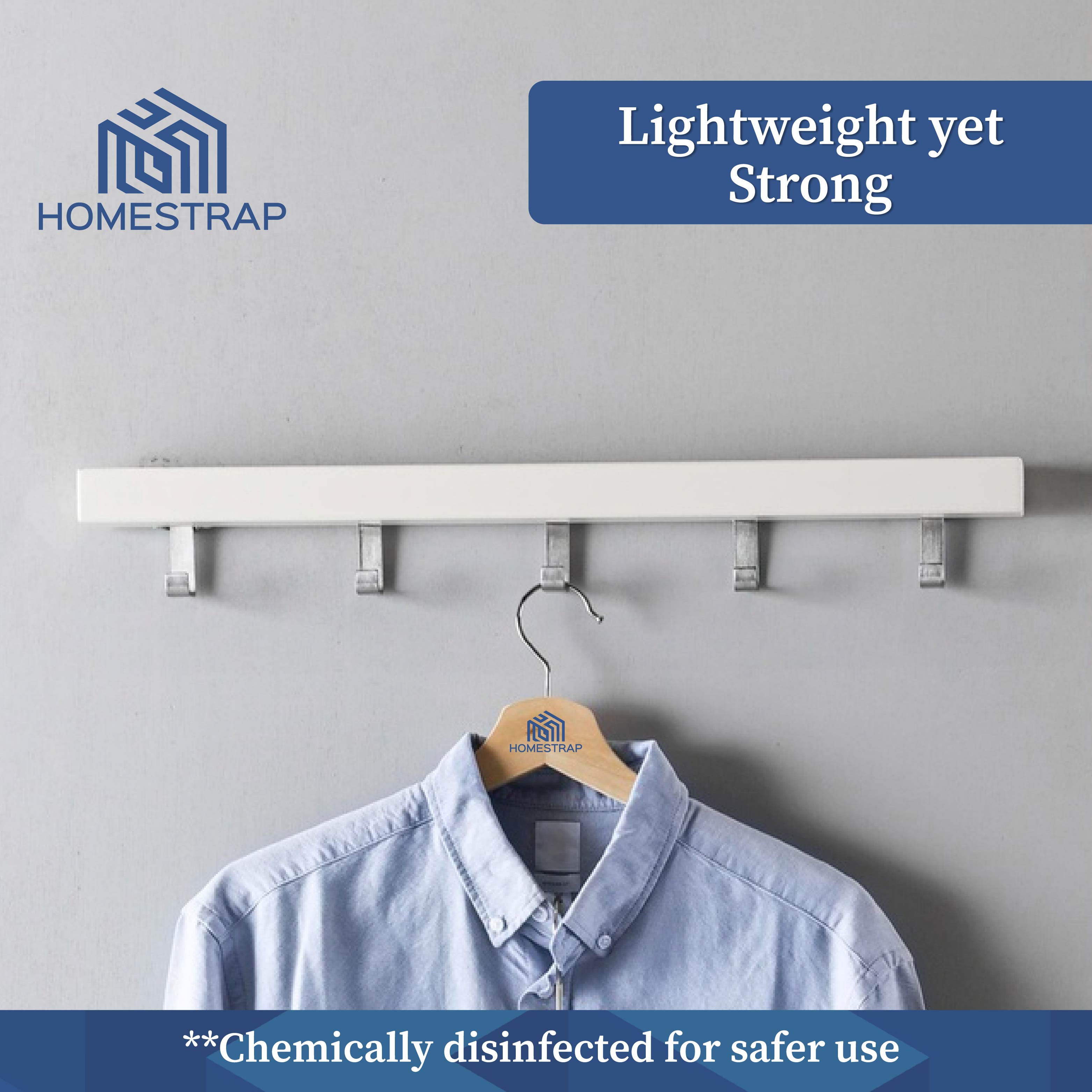 Premium Wooden Anti-Slip Hanger | Wooden Anti-Slip Silicone Teeth Hanger