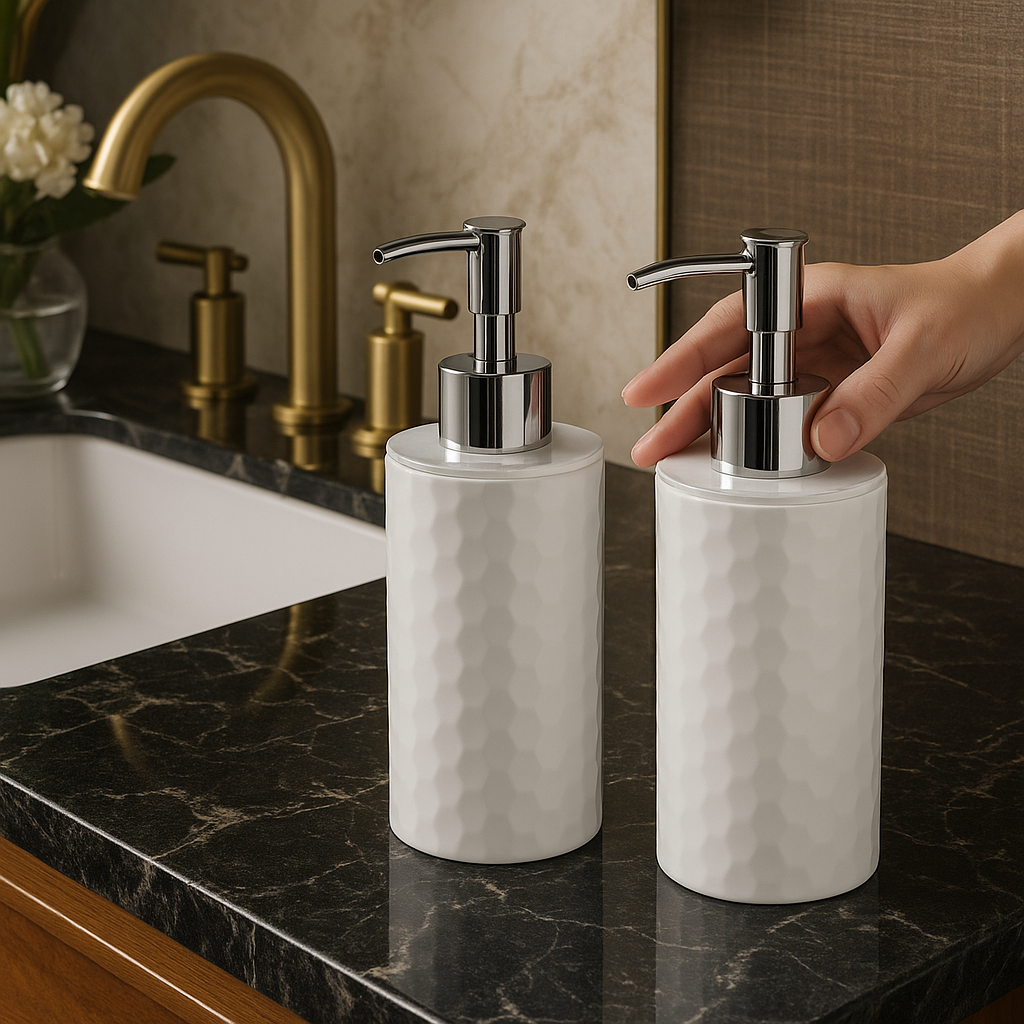 Set of Two Soap Dispensers