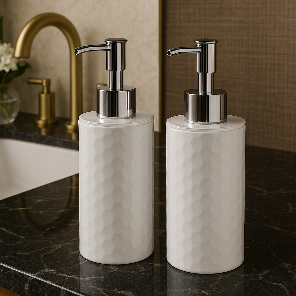 Set of Two Soap Dispensers