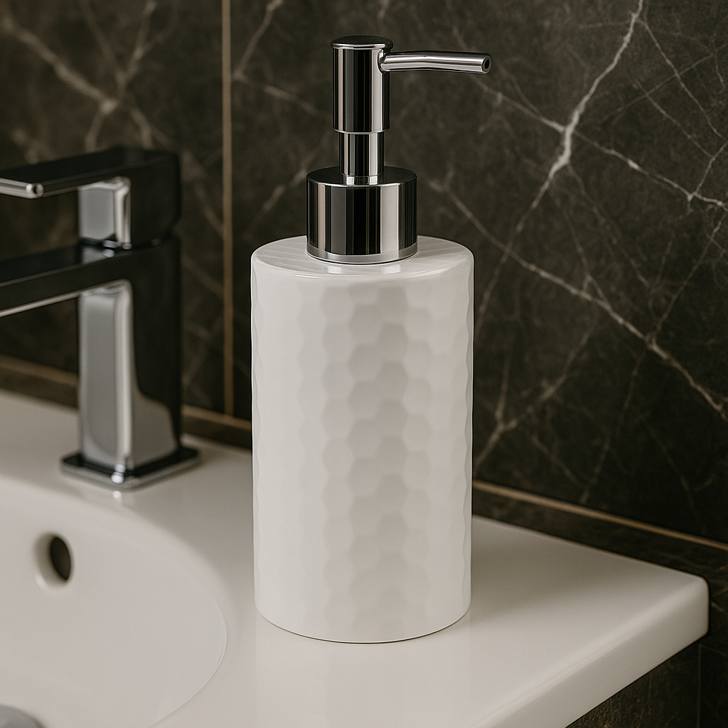 Soap Dispenser and Tumbler Set