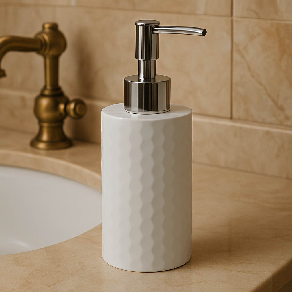 Soap Dispenser and Tumbler Set