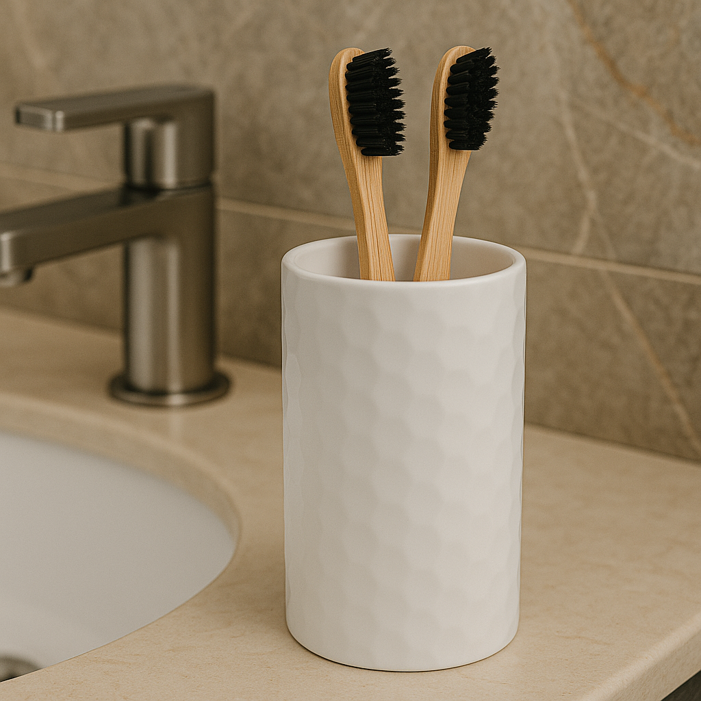 Soap Dispenser and Tumbler Set