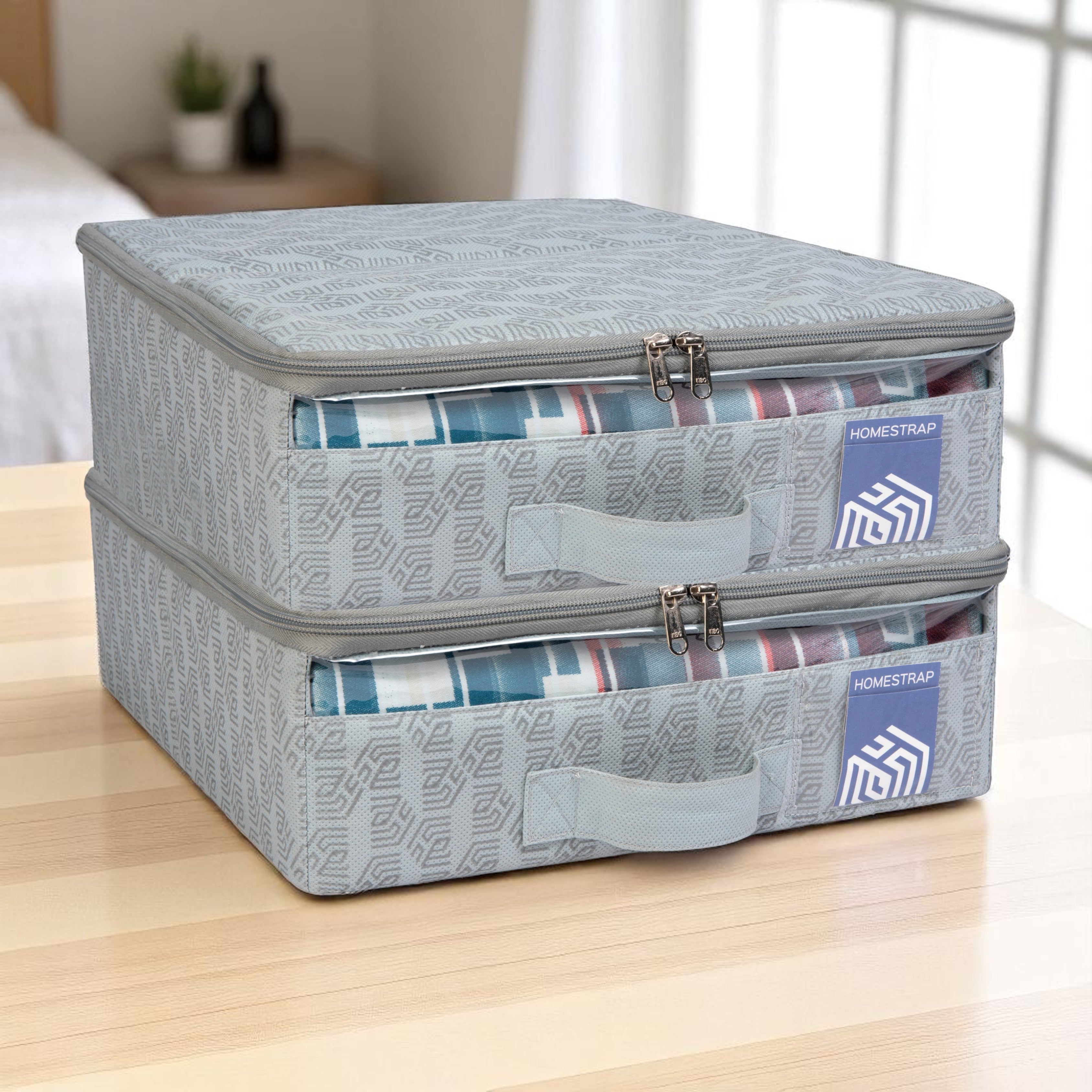 Foldable Non-Woven Bedsheet Organizer